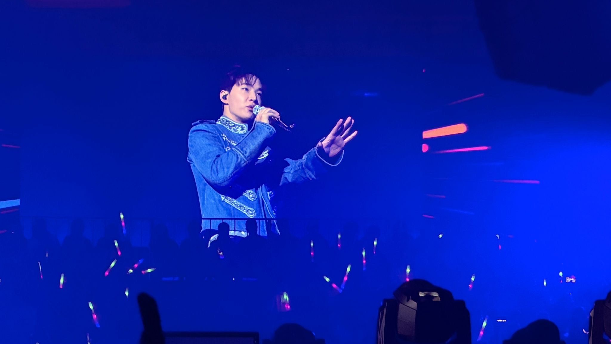 Canadian singer-songwriter Henry Lau performing at the Singland Festival at the Marina Bay Sands convention centre in Singapore on Saturday. Photo: Aaron Chang