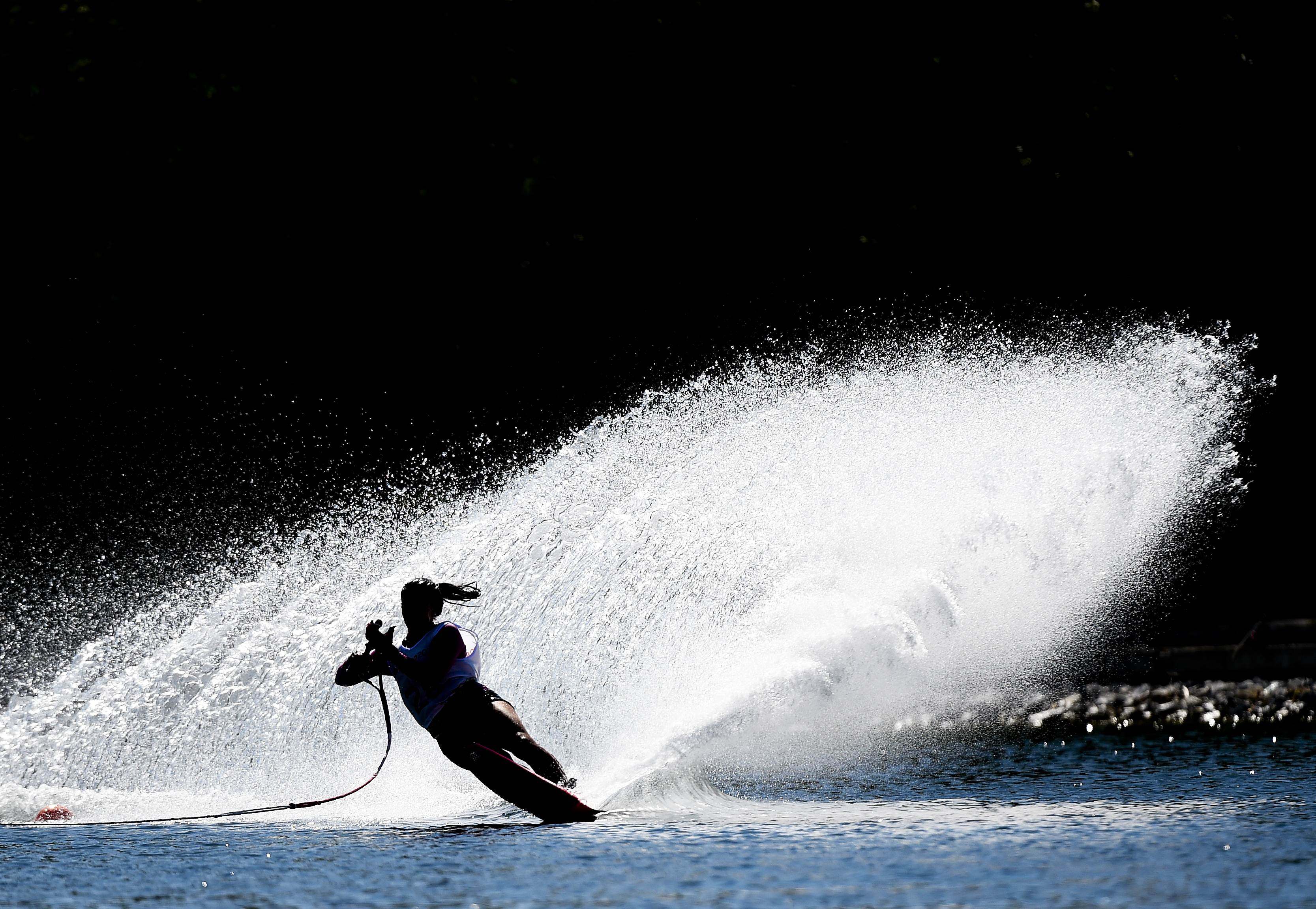The president of the International Ski and Snowboard Federation said water skiing would make more sense than some recent proposals for the Winter Olympics. Photo: AFP