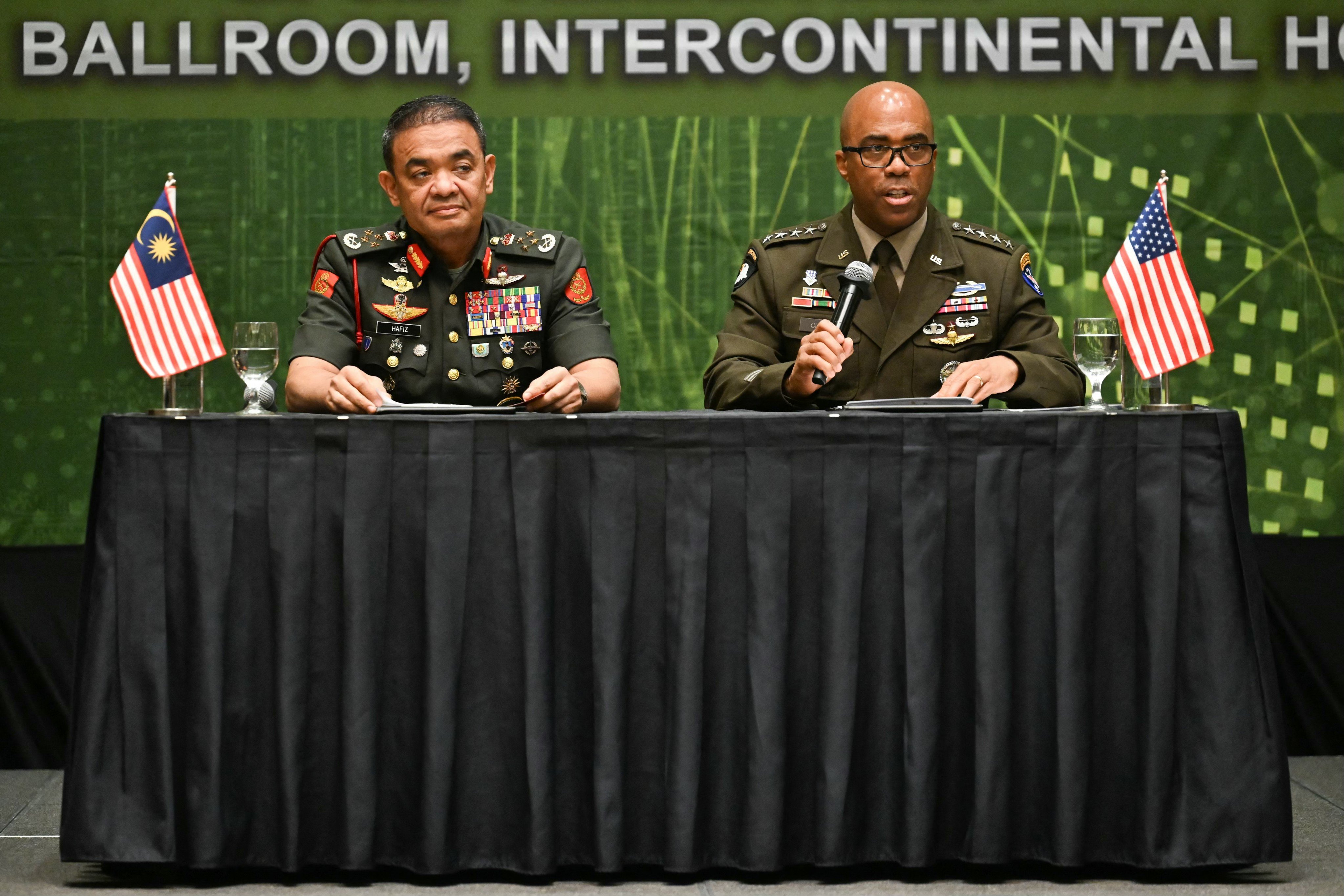 Former Malaysian army chief Muhammad Hafizuddeain Jantan. Photo: AFP