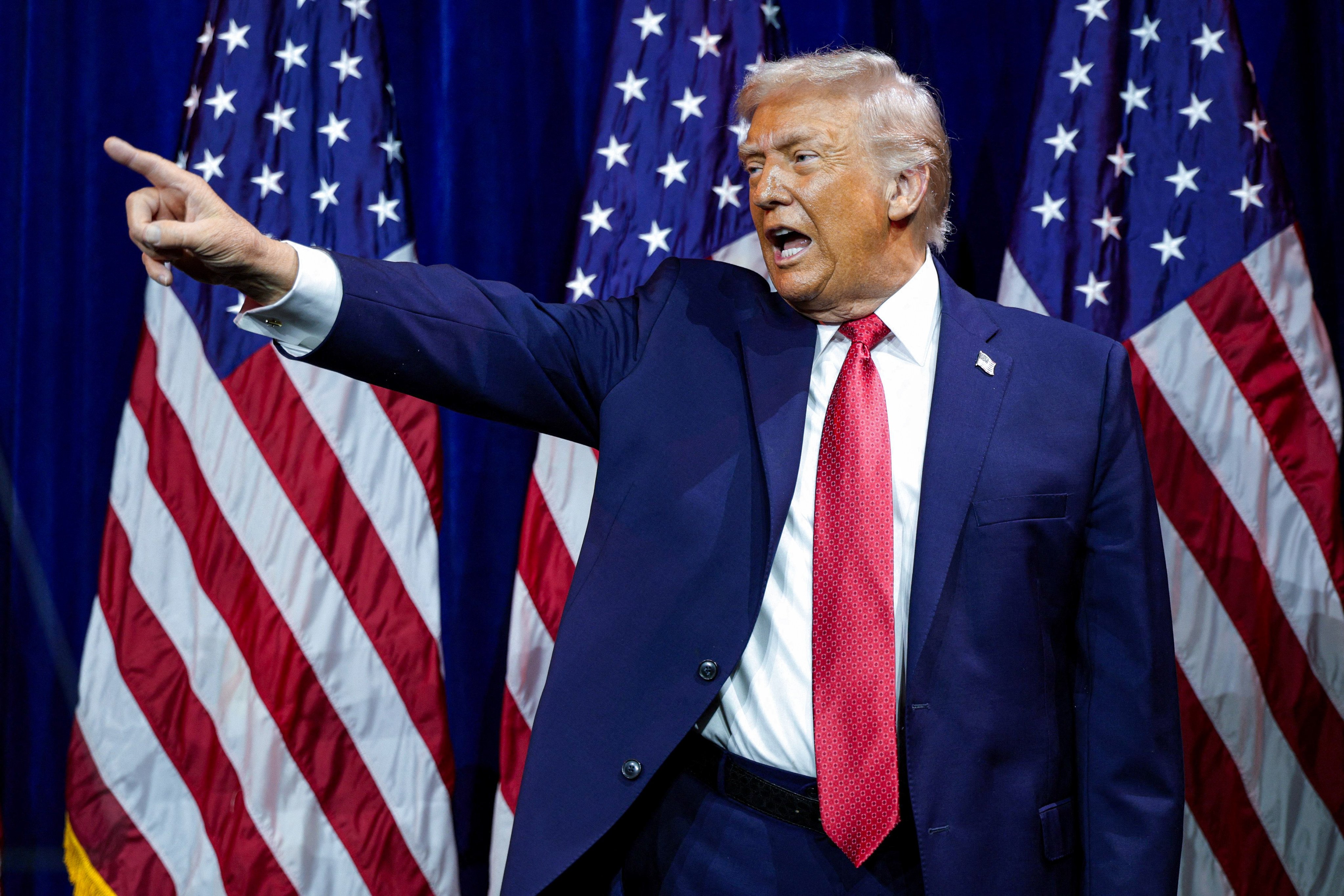 US President Donald Trump says his administration’s tariffs on other countries will help fund his proposed increase in defence spending. Photo: Getty Images via AFP