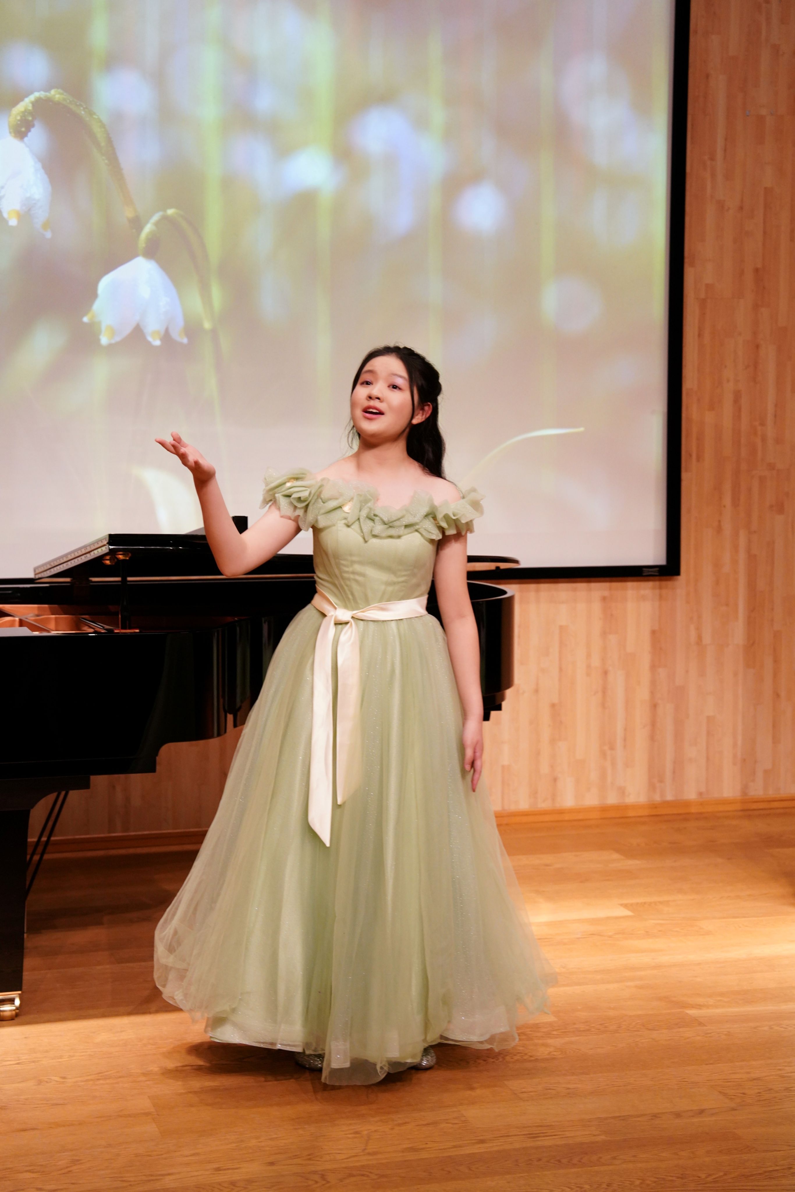 Abby Wong Yat-tung, a 17-year-old student at Heep Yunn School, was a finalist in the Performing Artist category of the 2024/25 Student of the Year Awards. Photo: Handout