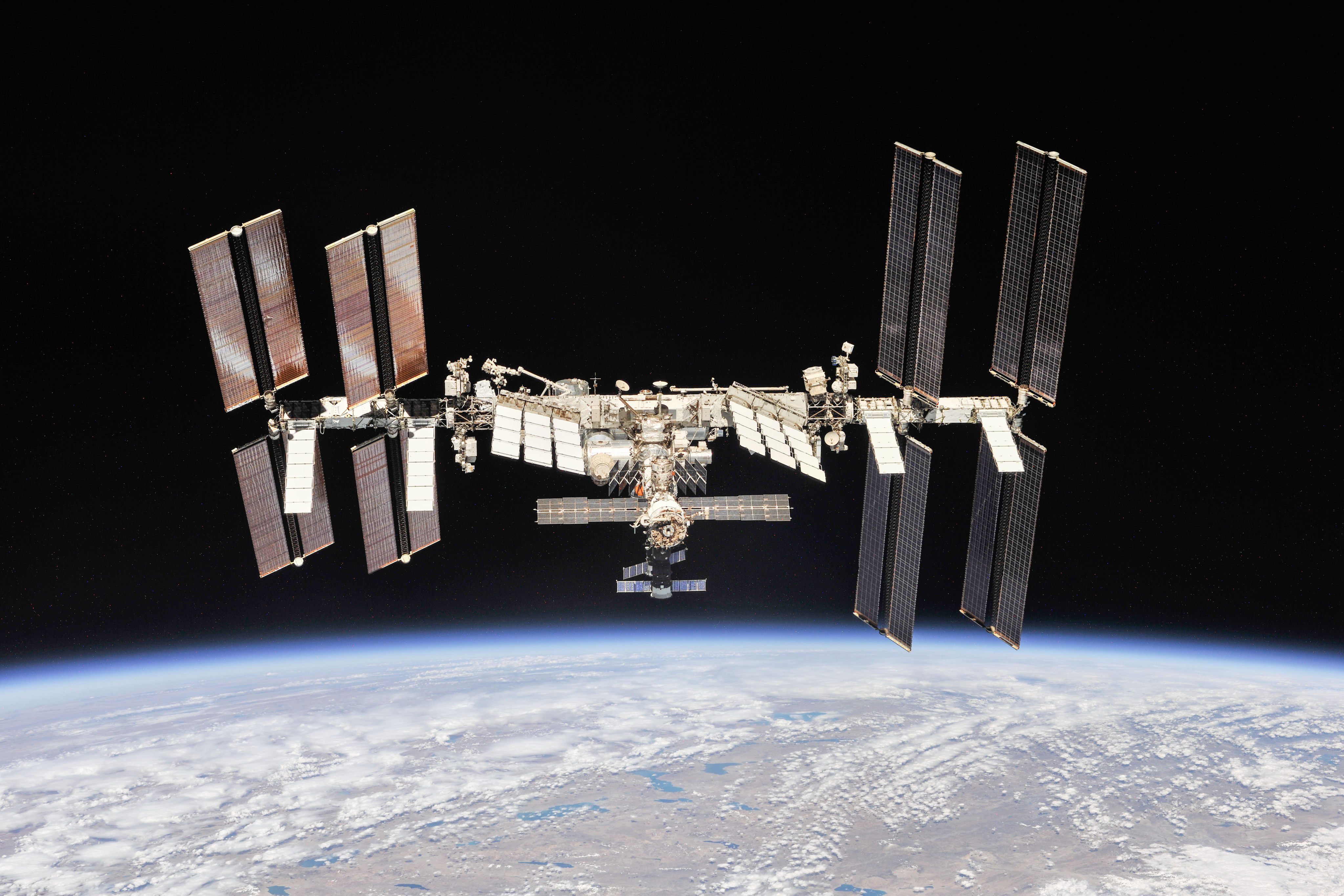 The International Space Station (ISS) orbiting Earth. Photo: Nasa via dpa