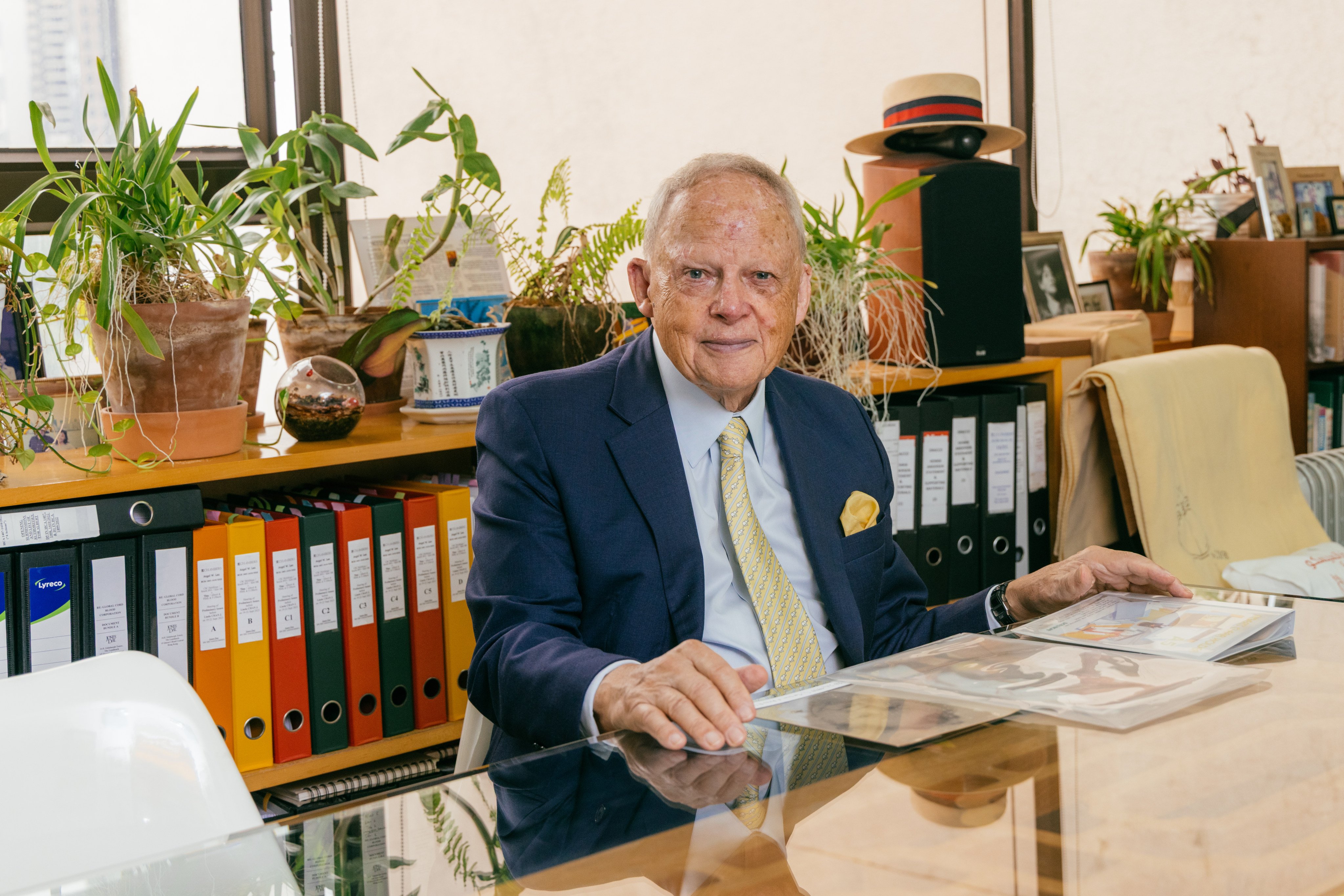 Neville Sarony at his office in Central, Hong Kong. Photo: Tracy Wong