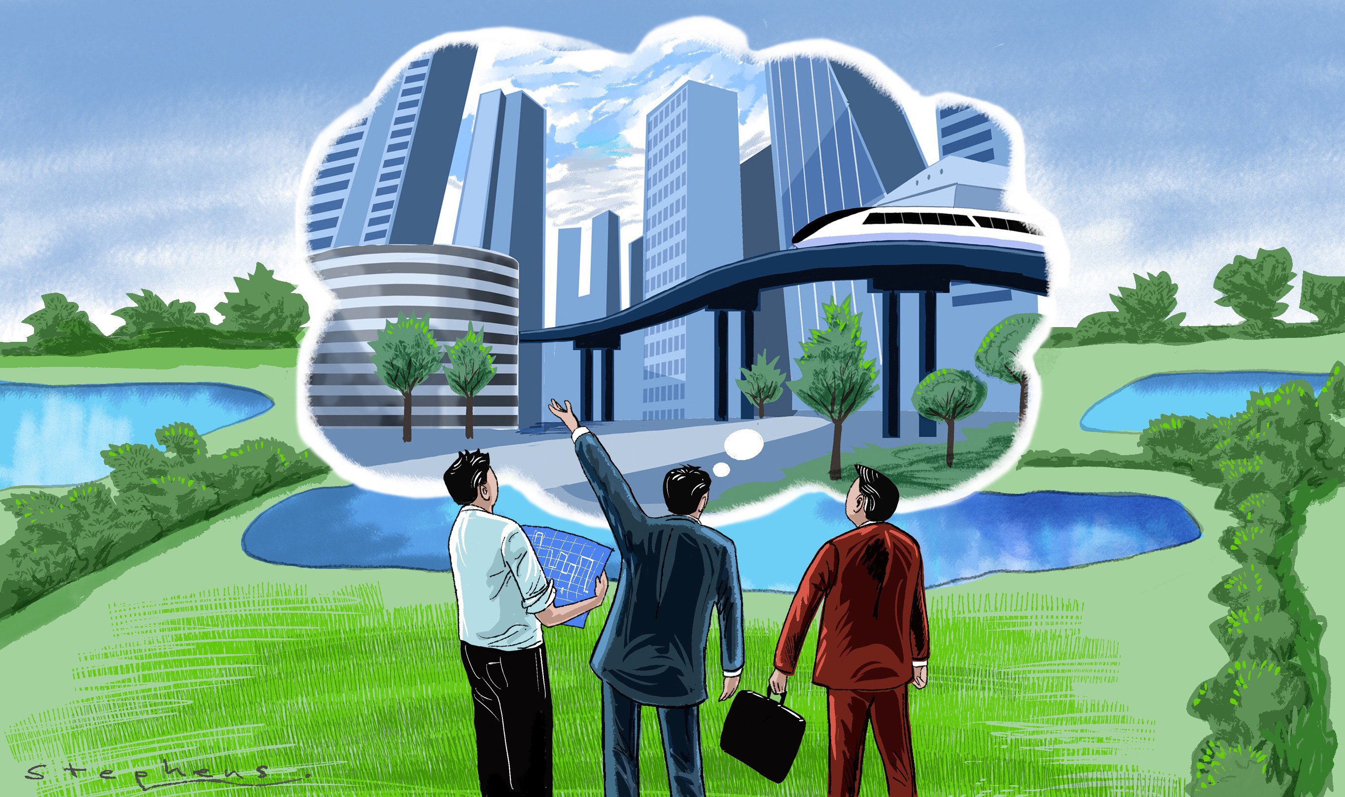 scmp.com - Ian Brownlee - Opinion | Northern Metropolis can combine best of central planning and free market