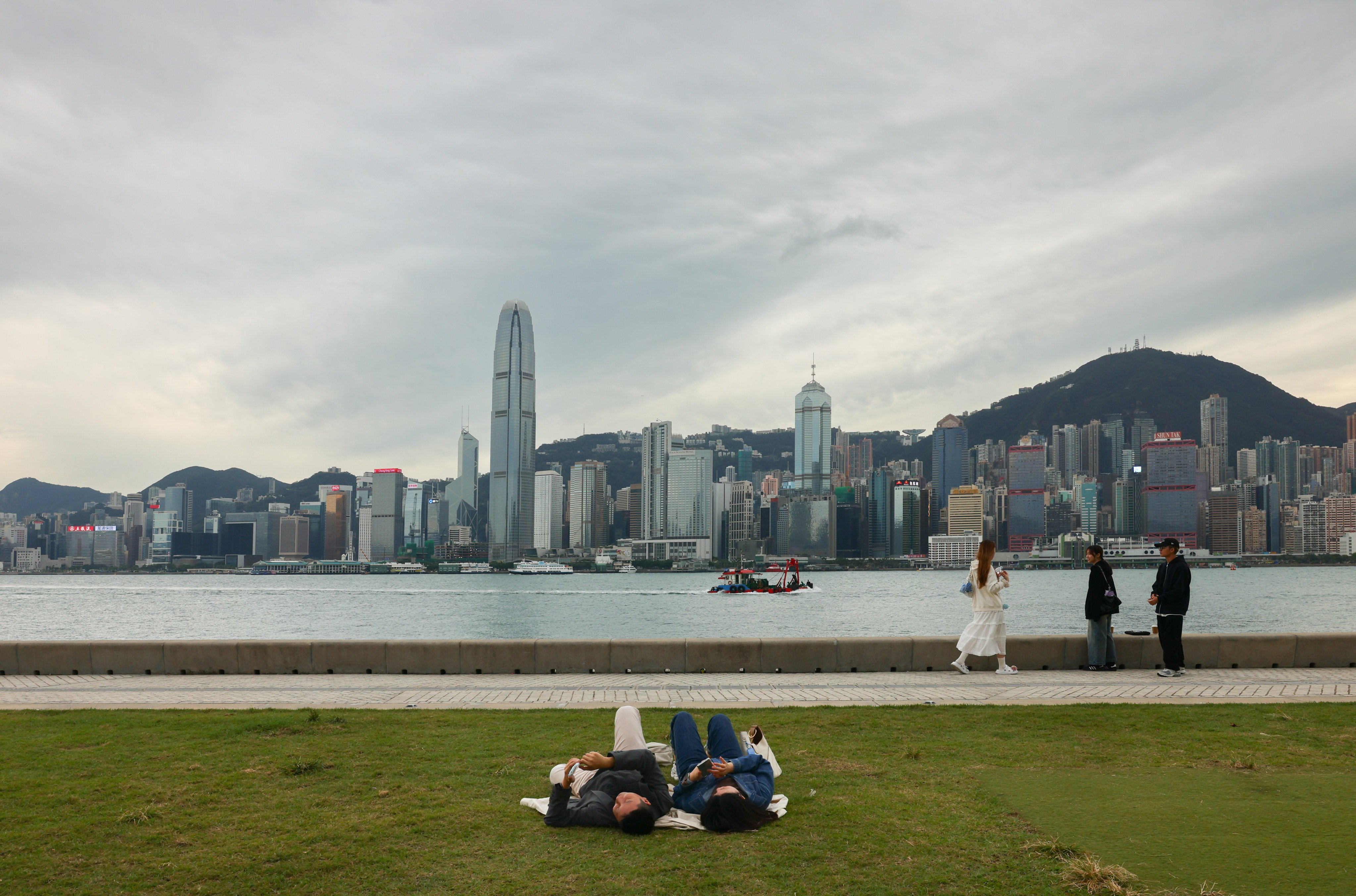 Some sections are set for completion within this year, including a pedestrian passage connecting the West Kowloon Cultural District to Tai Kok Tsui. Photo: Dickson Lee