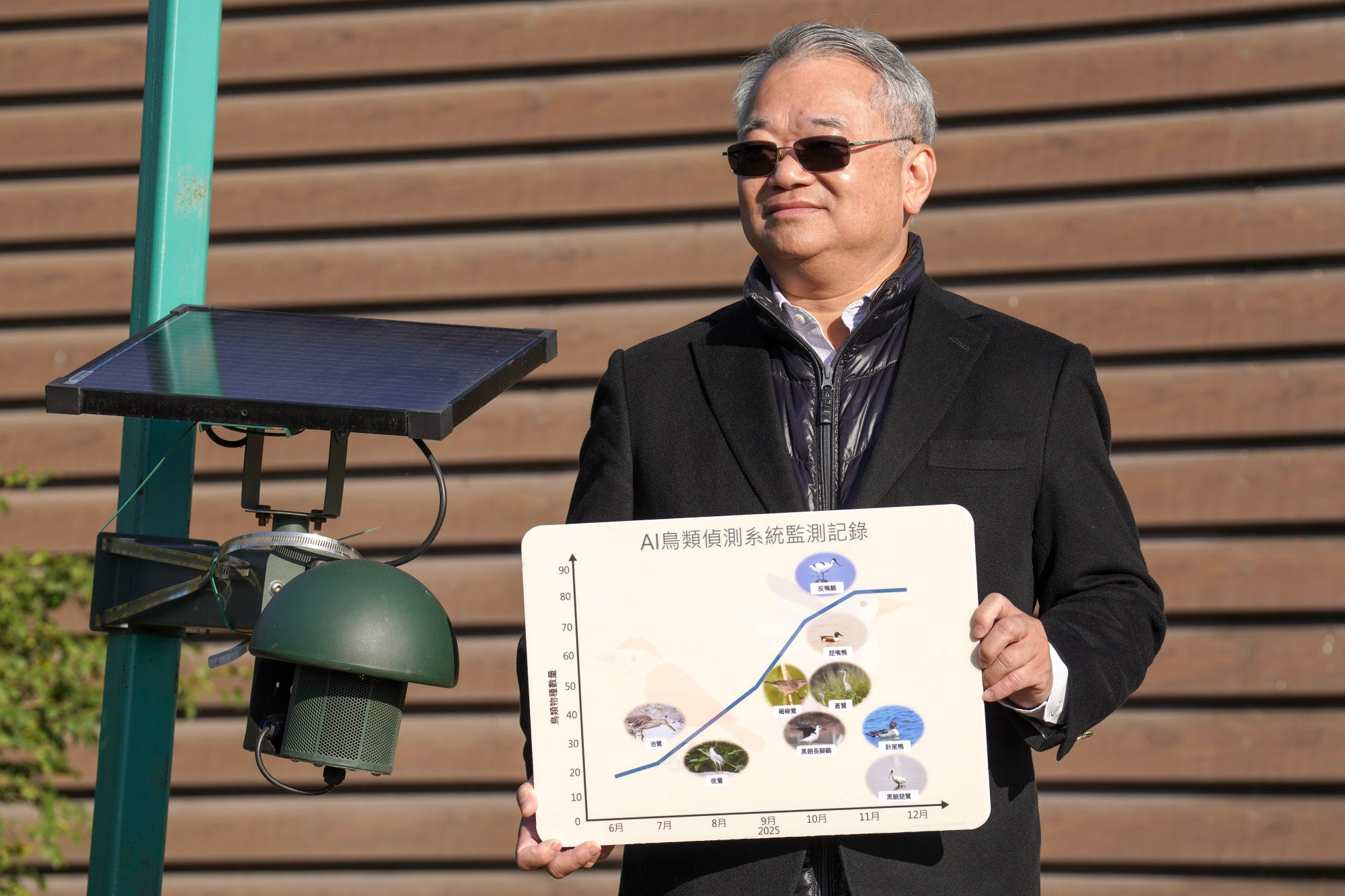 Samuel Chui reveals the AI-powered data collection initiative. Photo: Karma Lo