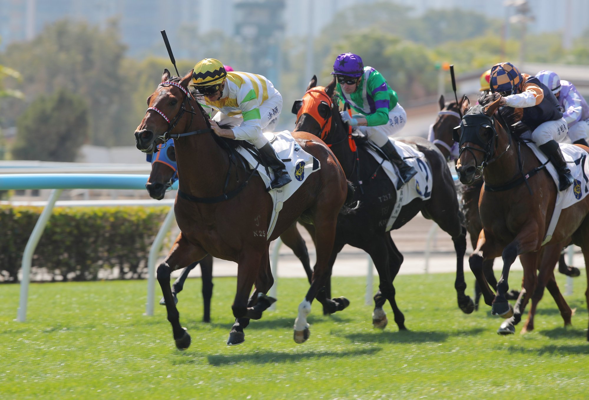Snowthorn finds plenty for Zac Purton to break through on Sunday. Snowthorn finds plenty for Zac Purton to break through on Sunday.