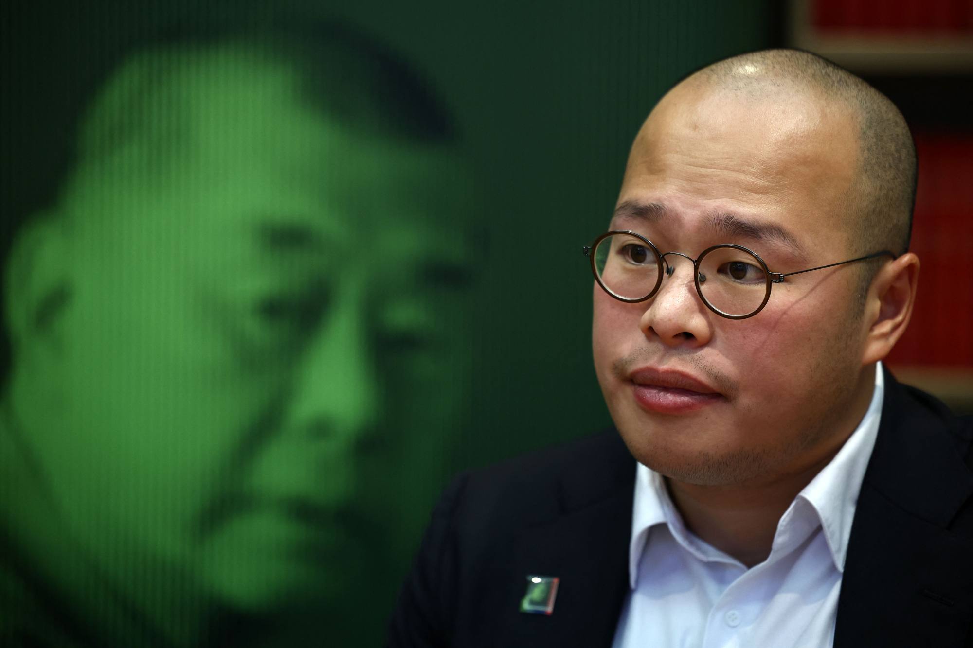 Jimmy Lai’s son, Sebastien Lai Sung-yan. Photo: AFP