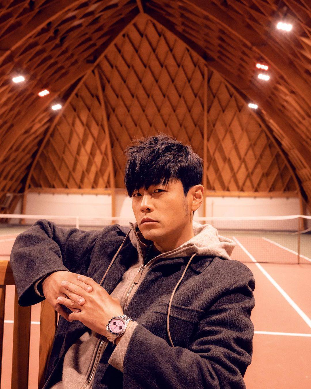 Jay Chou will play in the event on Rod Laver Arena on Wednesday with a wild card. Photo: Instagram@jaychou