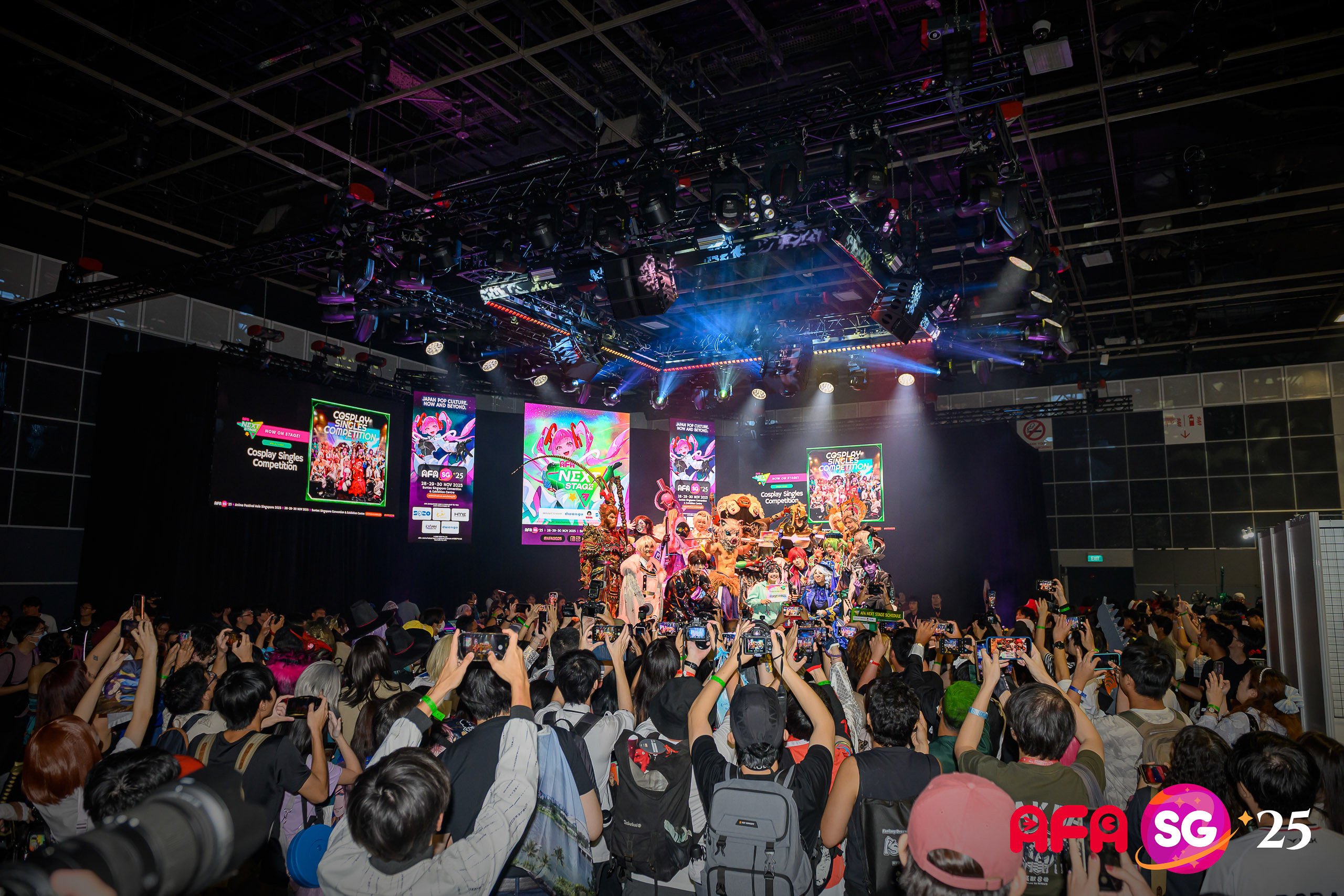 Fans attend last year’s Anime Festival Asia in Singapore. The event consistently draws more than 100,000 visitors. Photo: SOZO/Handout