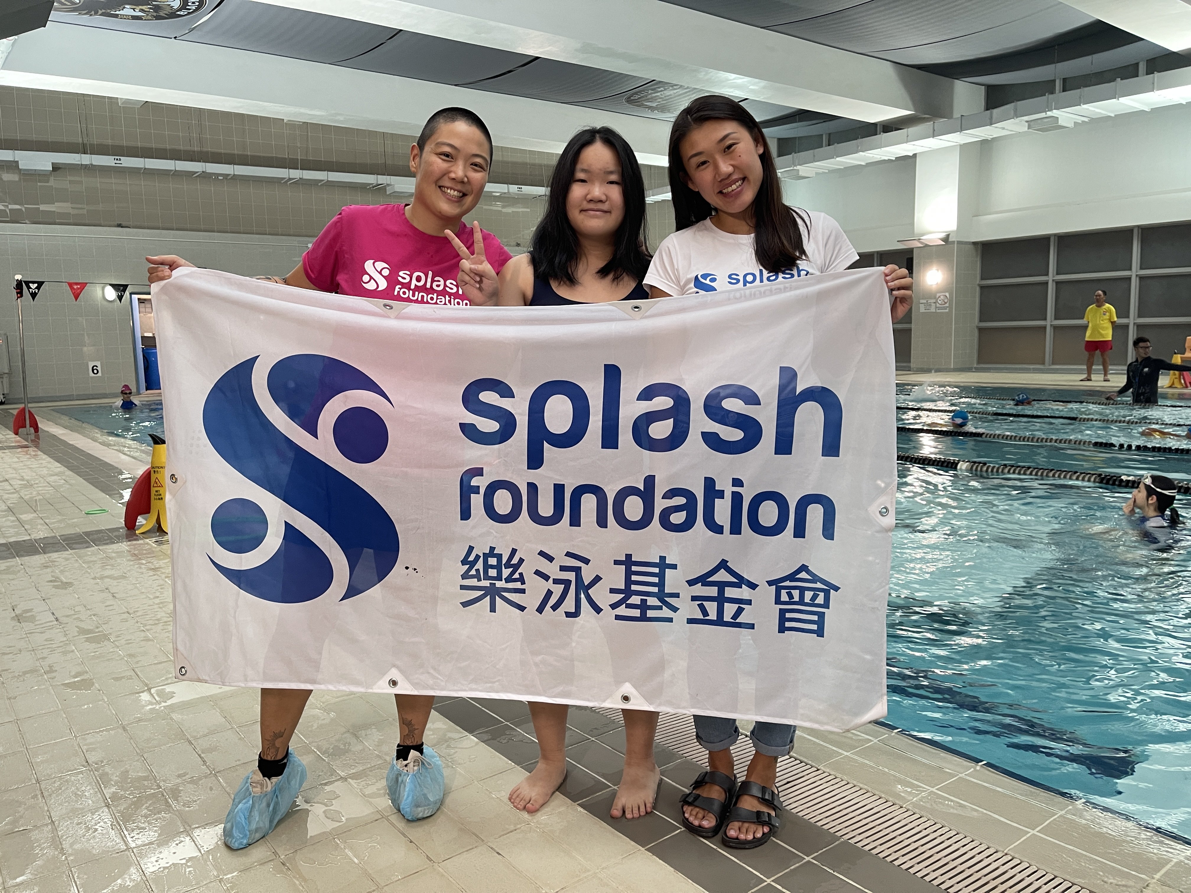 Splash Foundation has taught 11,145 people from disadvantaged backgrounds to swim for free, as of the end of 2025. Photo: Handout