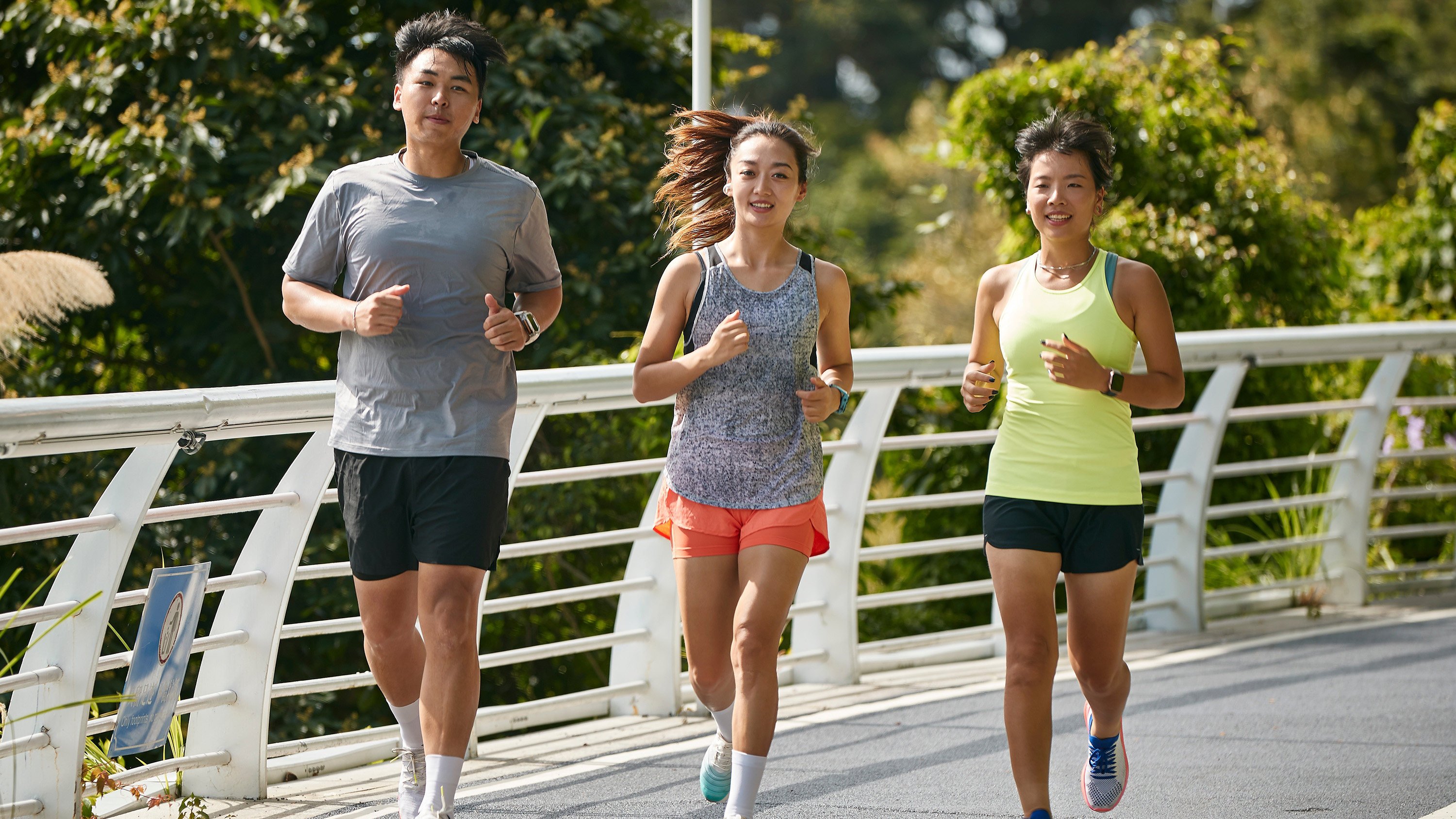 Middle-class workers in China’s big cities are using running to bond with co-workers and clients, with many finding it helps to boost their work performance and health. Photo: Shutterstock