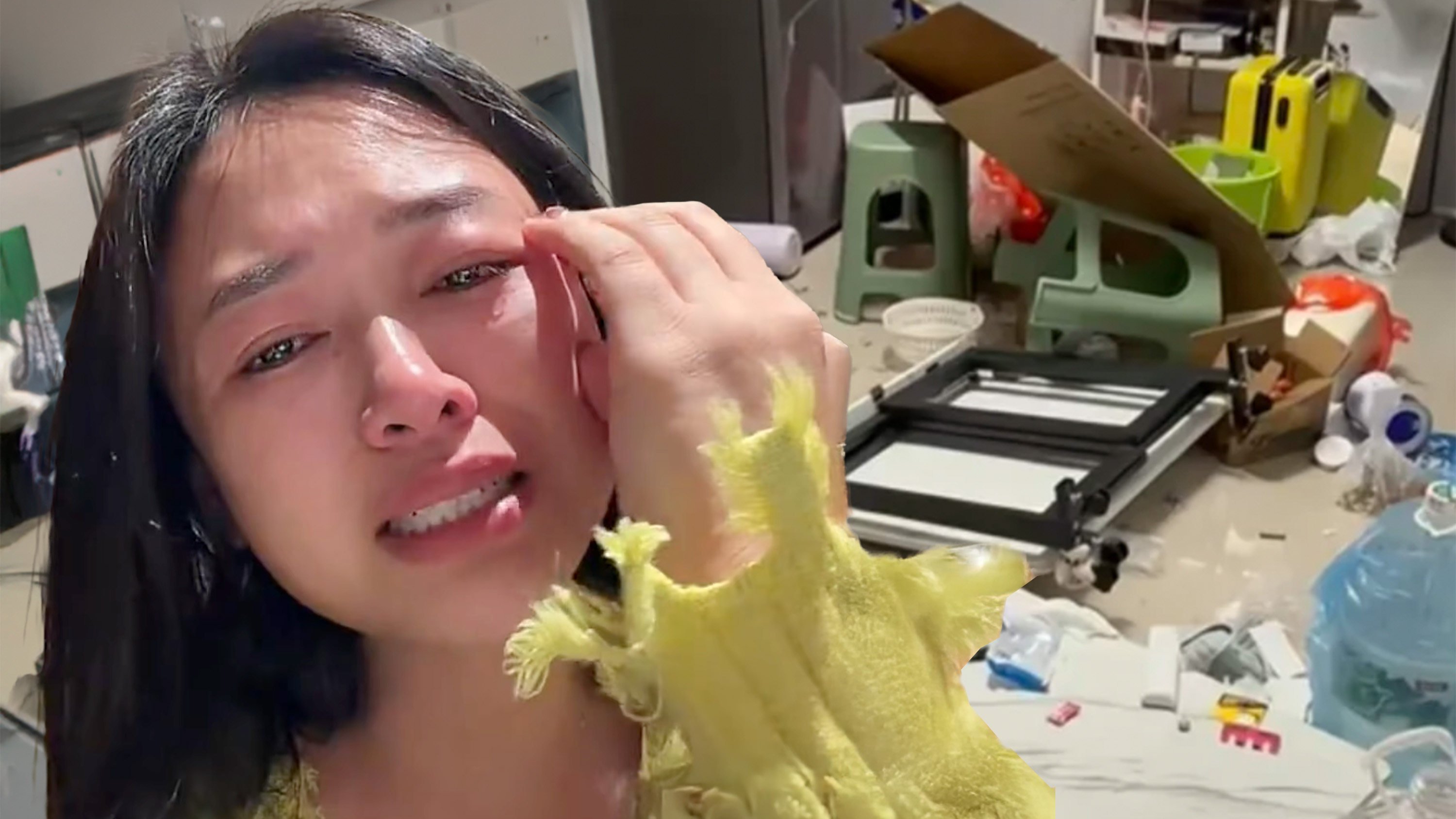 A woman in southern China bought a dishwasher without telling her husband, leading him to explode with anger when it was installed. Photo: SCMP composite/RedNote