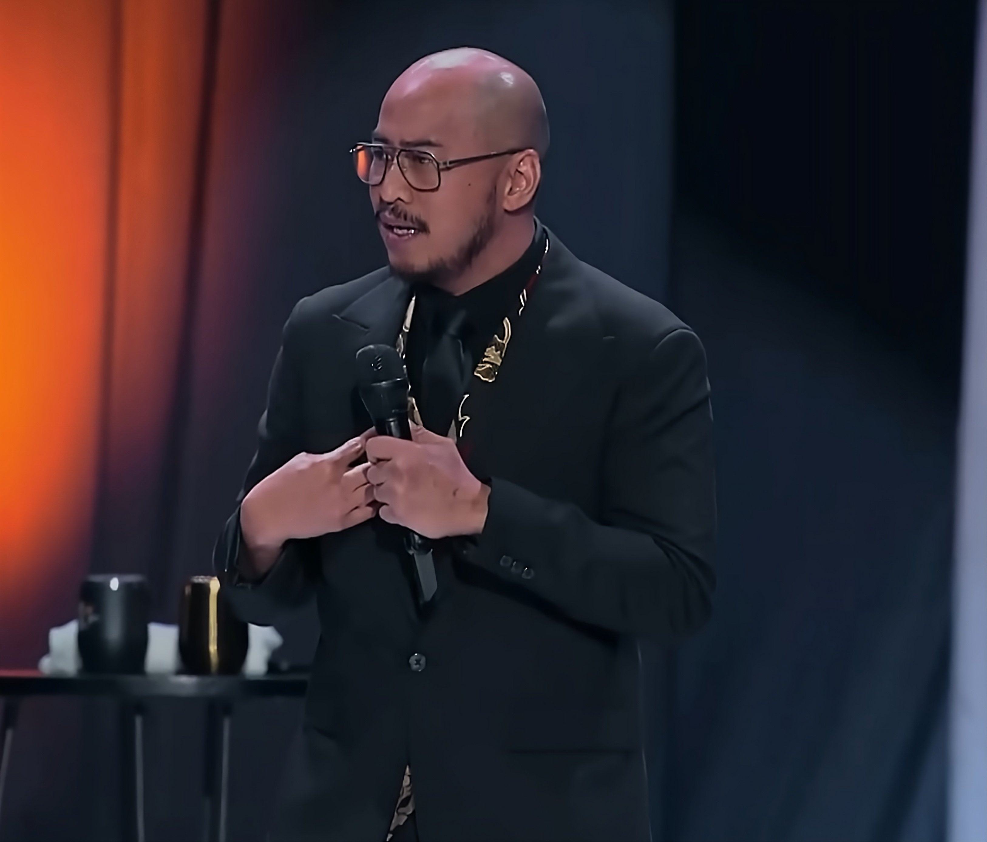 A still from the trailer for Indonesian comedian Pandji Pragiwaksono’s new Netflix special “Mens Rea”. Photo: YouTube/pandji.pragiwaksono