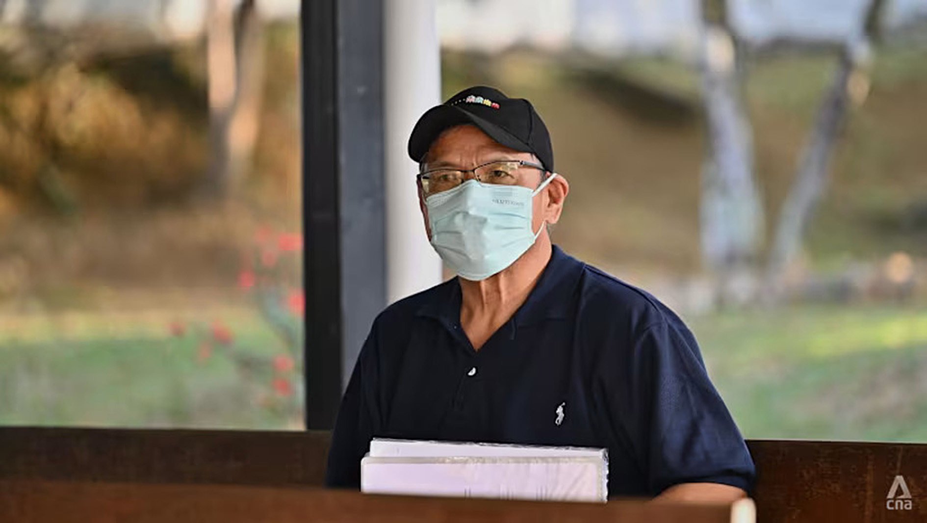 Long Sa Kow arrives at the Kulai Magistrate’s Court in Johor, Malaysia, on Wednesday. Photo: CNA