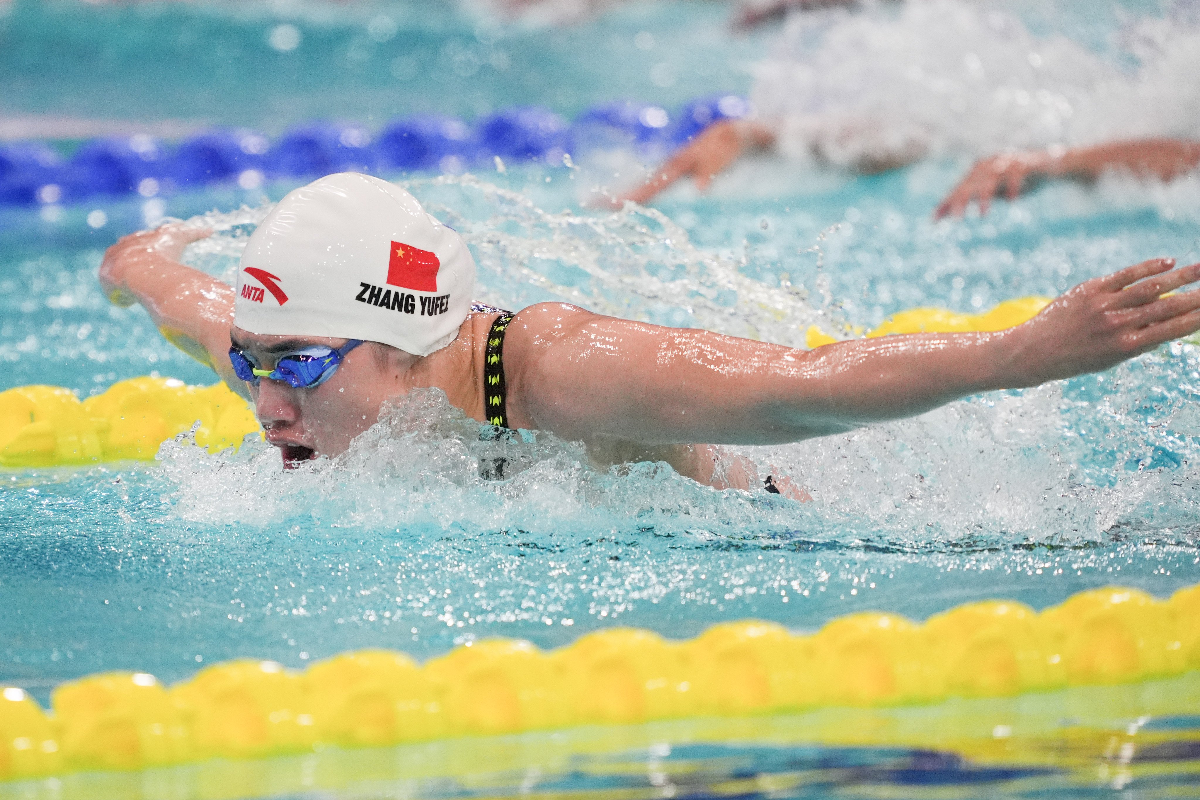 Zhang Yufei is aiming to compete at the Los Angeles 2028 Olympics. Photo: Eugene Lee