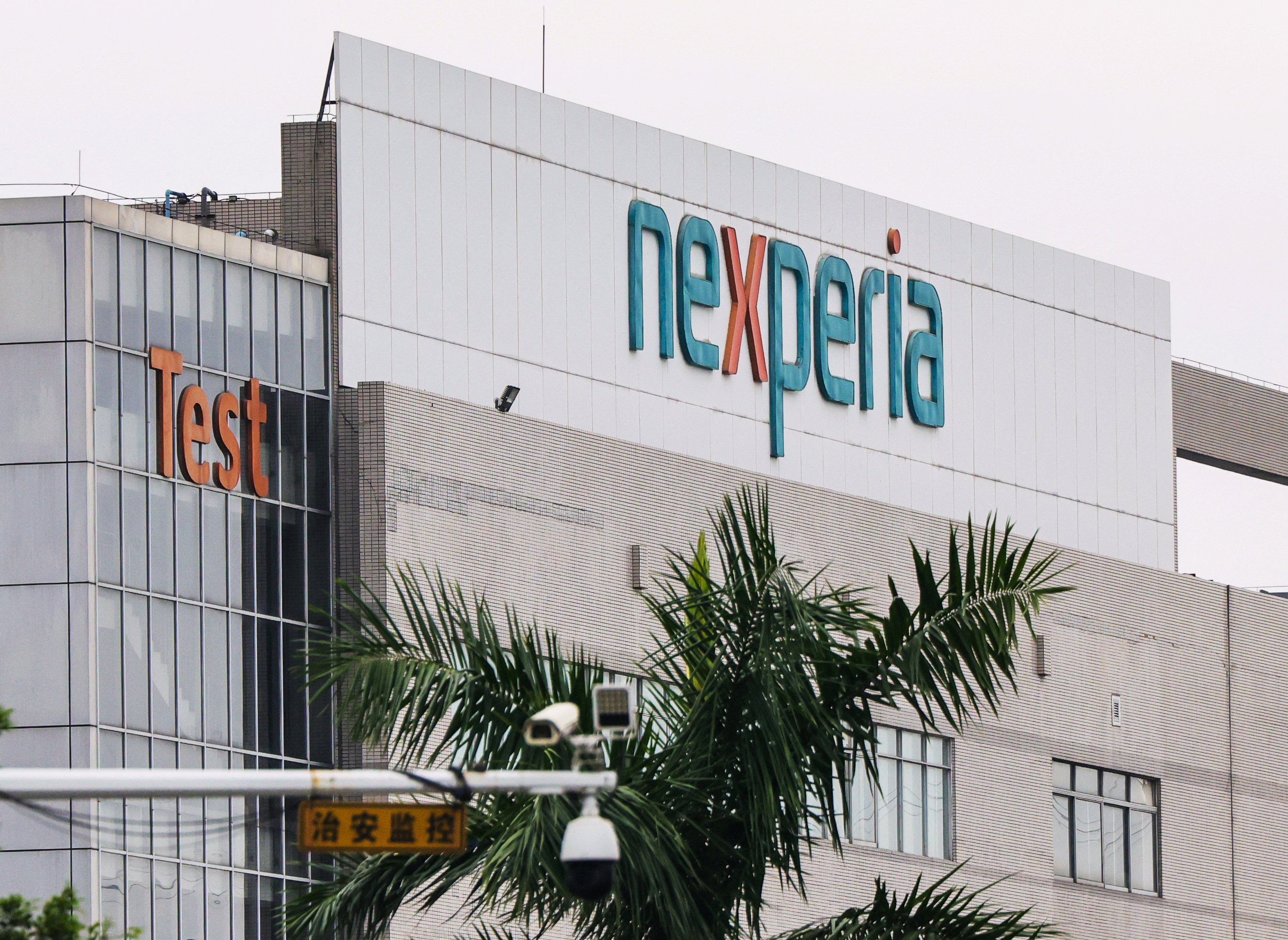 A view of a Nexperia factory in China’s southern Guangdong province. The Dutch chipmaker has been locked in a legal battle with its Chinese parent company Wingtech Technology over control of the firm. Photo: Reuters