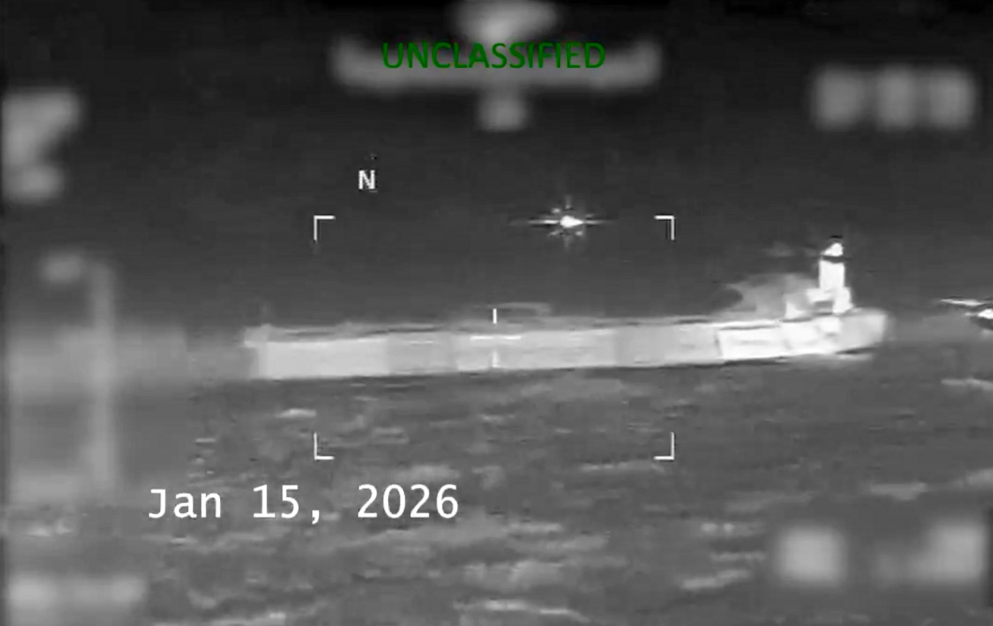 US Marines and sailors from Southern Spear boarded and seized the tanker Veronica on Thursday in the Caribbean. Photo: Handout