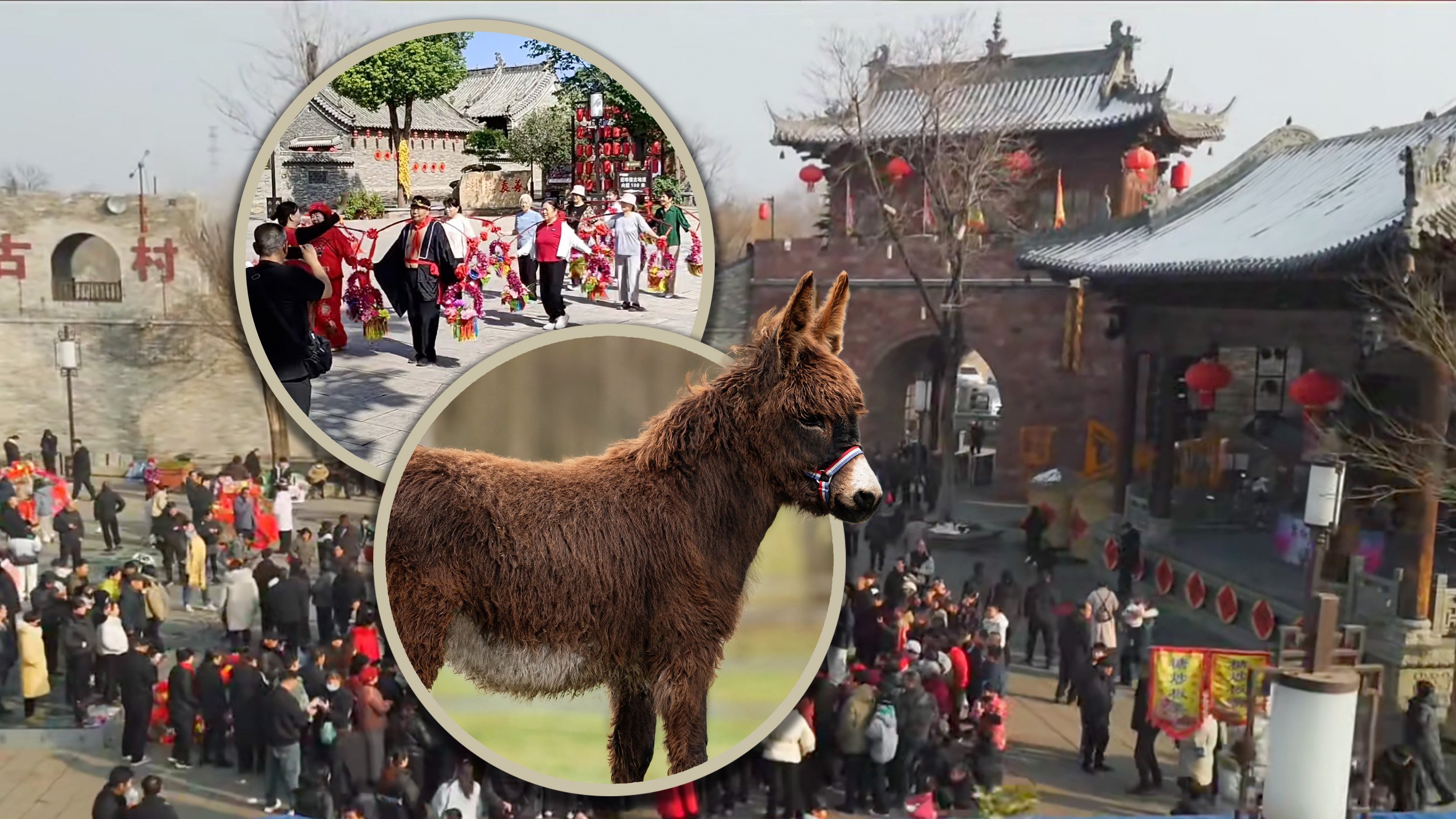 In a historic Chinese village, nearly all residents contribute to the local television series industry. The work which accounts for 20 per cent of the village’s income. Photo: SCMP composite/Shutterstock/RedNote