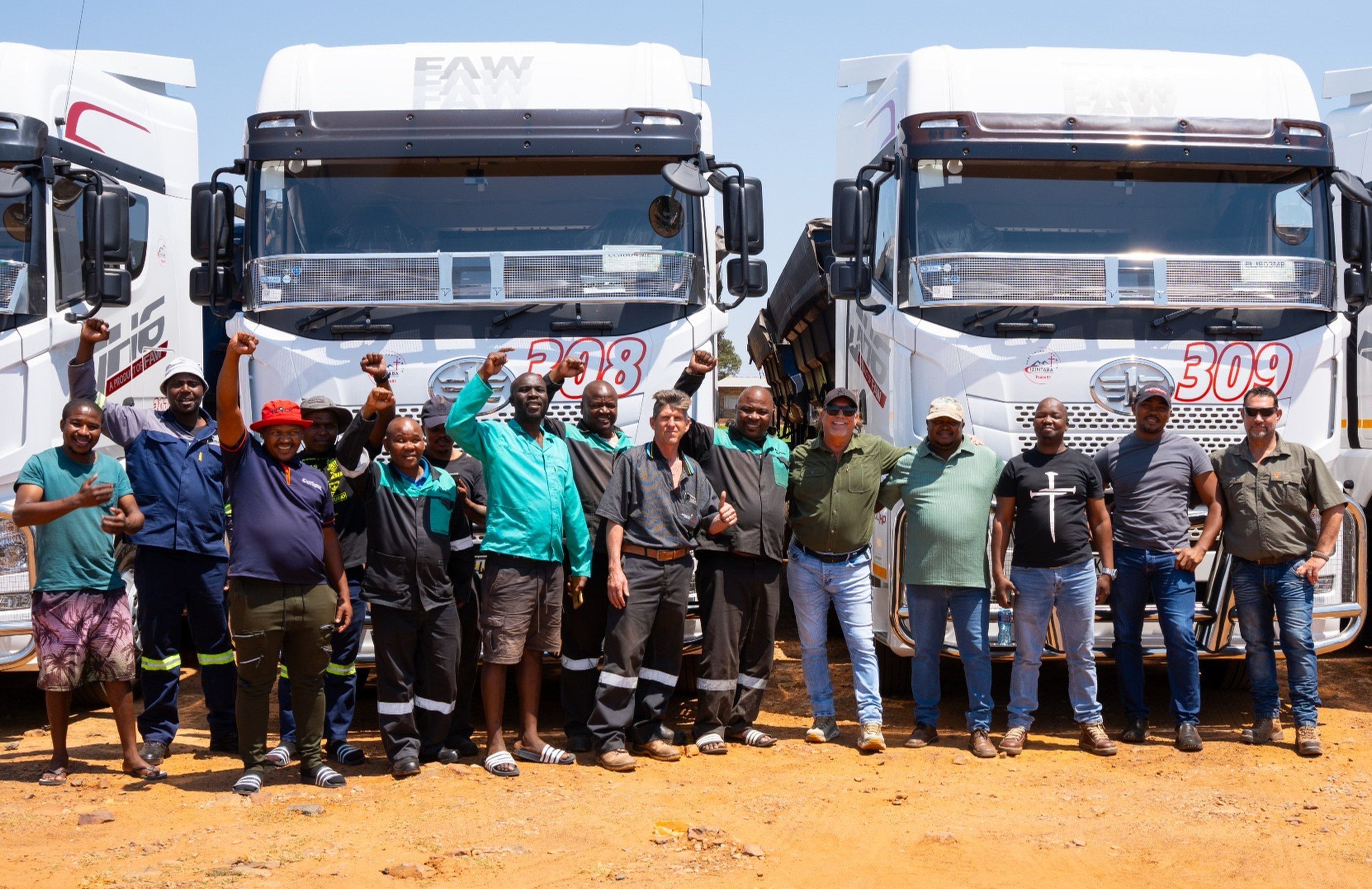 According to data from naamsa, South Africa’s automotive business council, FAW became the country’s leading commercial truck brand in 2024 and maintained this top position through late 2025. Photo: Handout