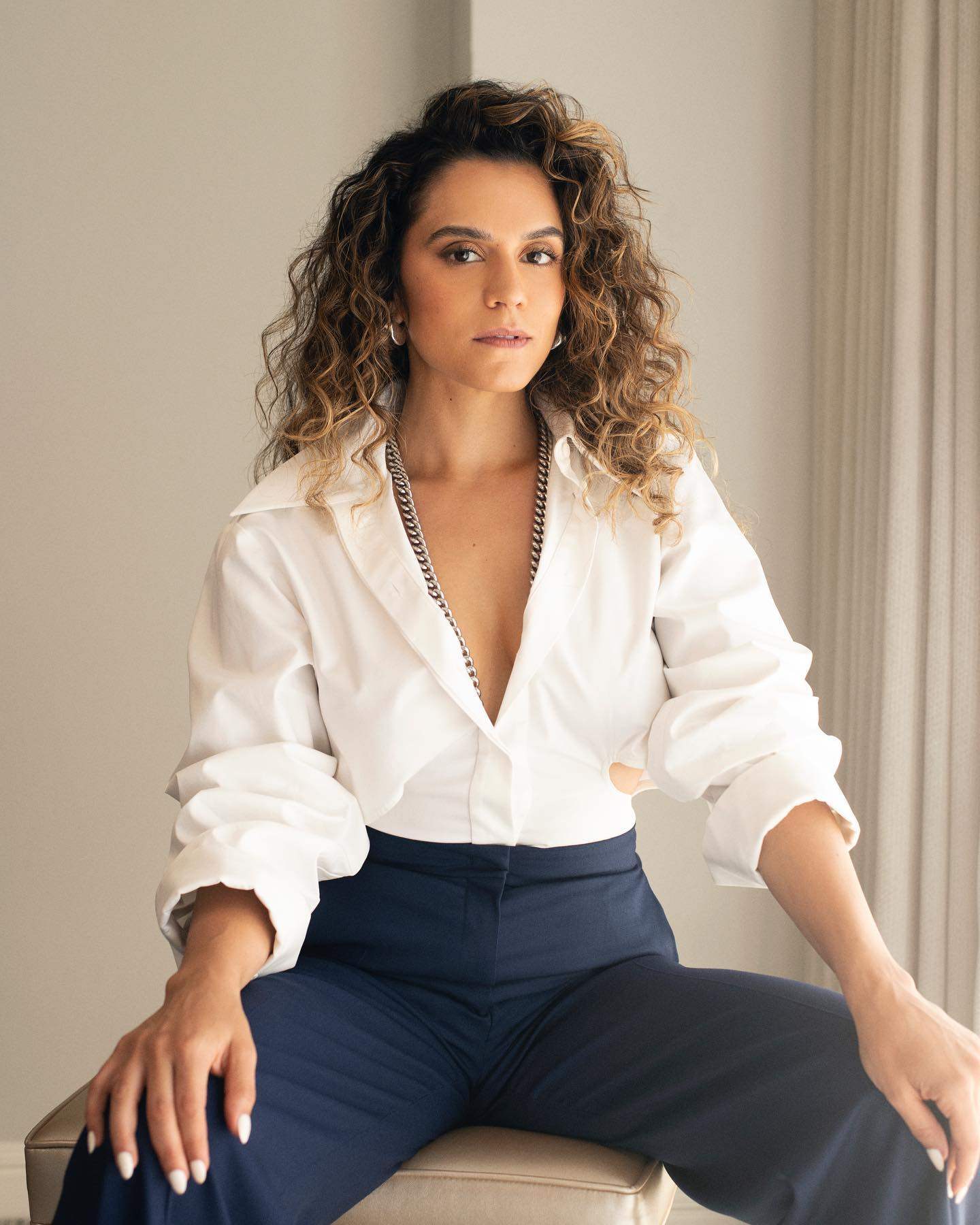 Iranian-American actress Sepideh Moafi has joined season two of The Pitt. Photo: @sepidehmoafi/Instagram