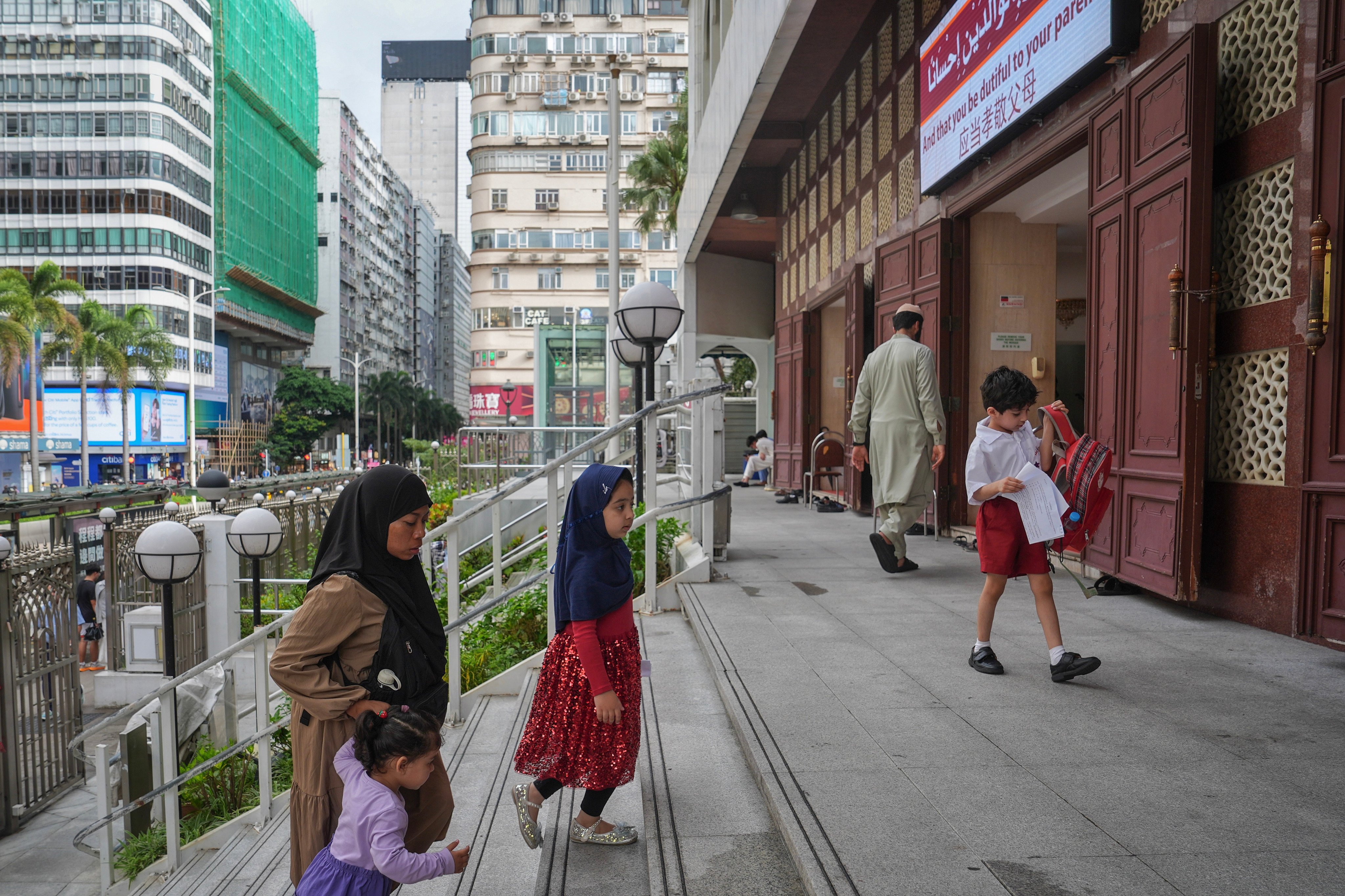 Kowloon Mosque in Tsim Sha Tsui on June 13. Photo: Elson Li