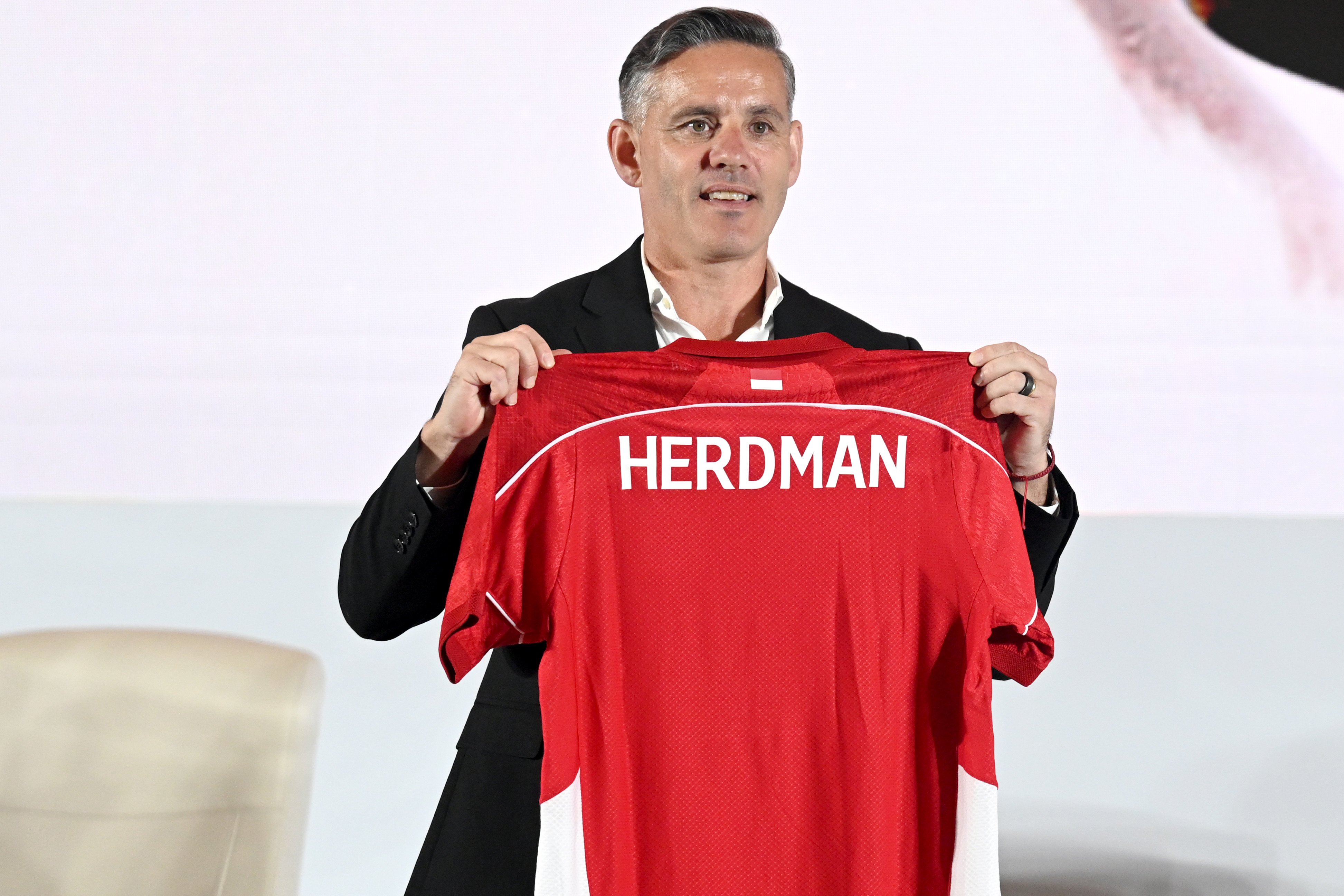 New Indonesia head coach John Herdman  ‍was officially unveiled as Patrick Kluivert’s successor on Monday. Photo: Xinhua