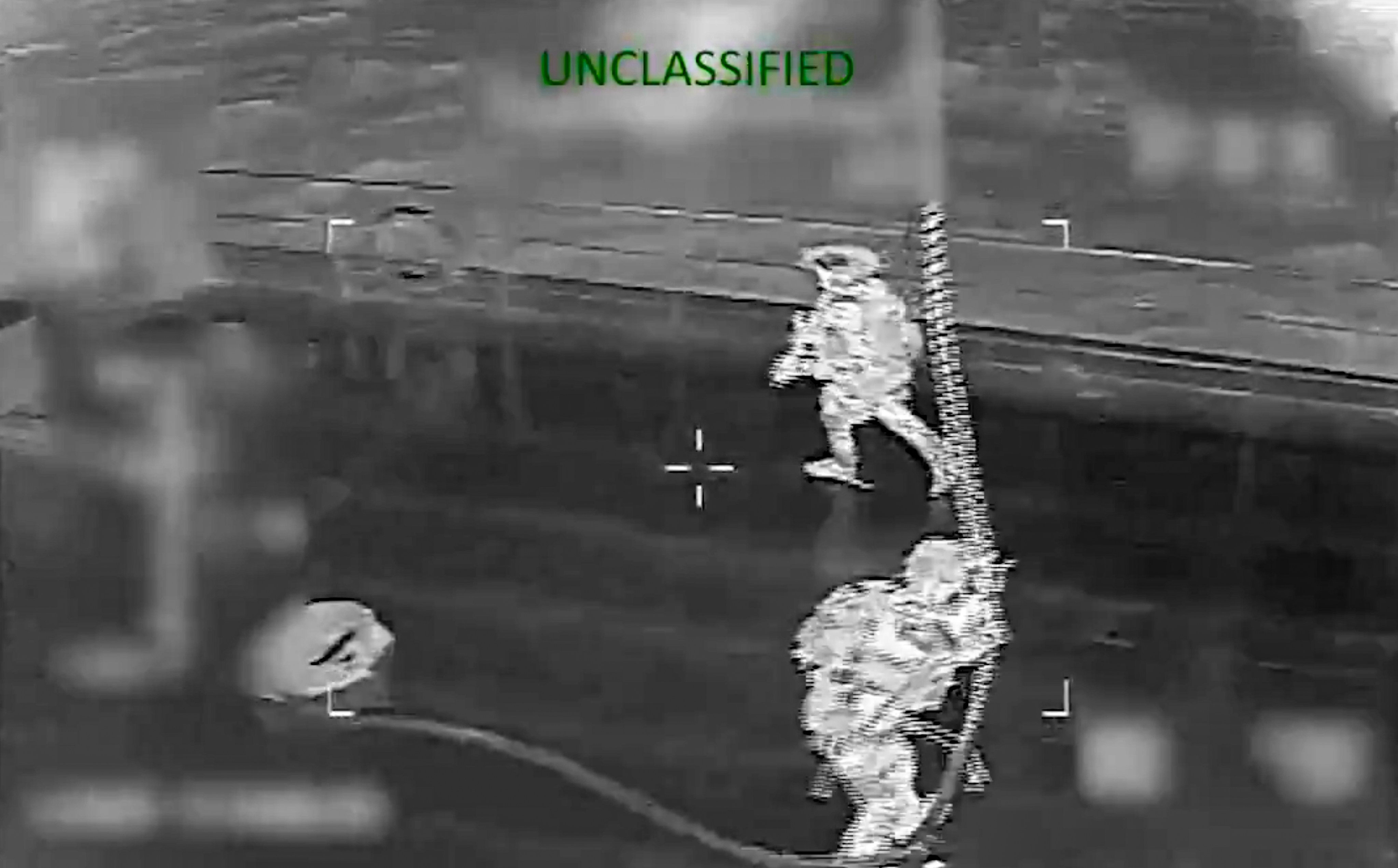 Marines and sailors from Joint Task Force Southern Spear seize the tanker Veronica in the Caribbean on Thursday. Photo: Handout