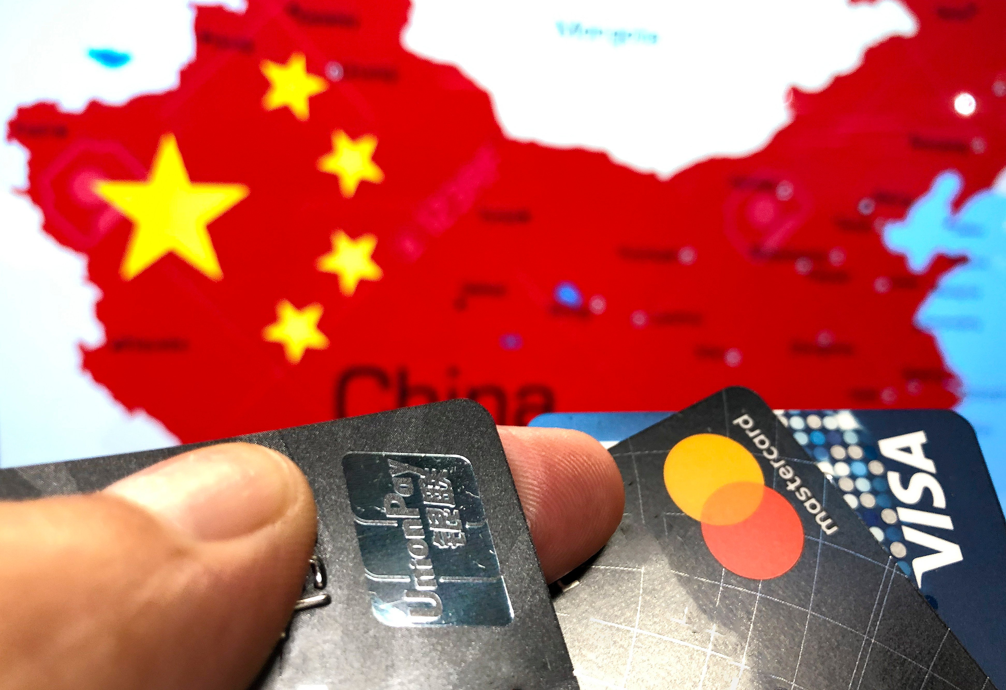 The number of credit cards in China has dropped by about 100 million since September 2022. Photo: SCMP