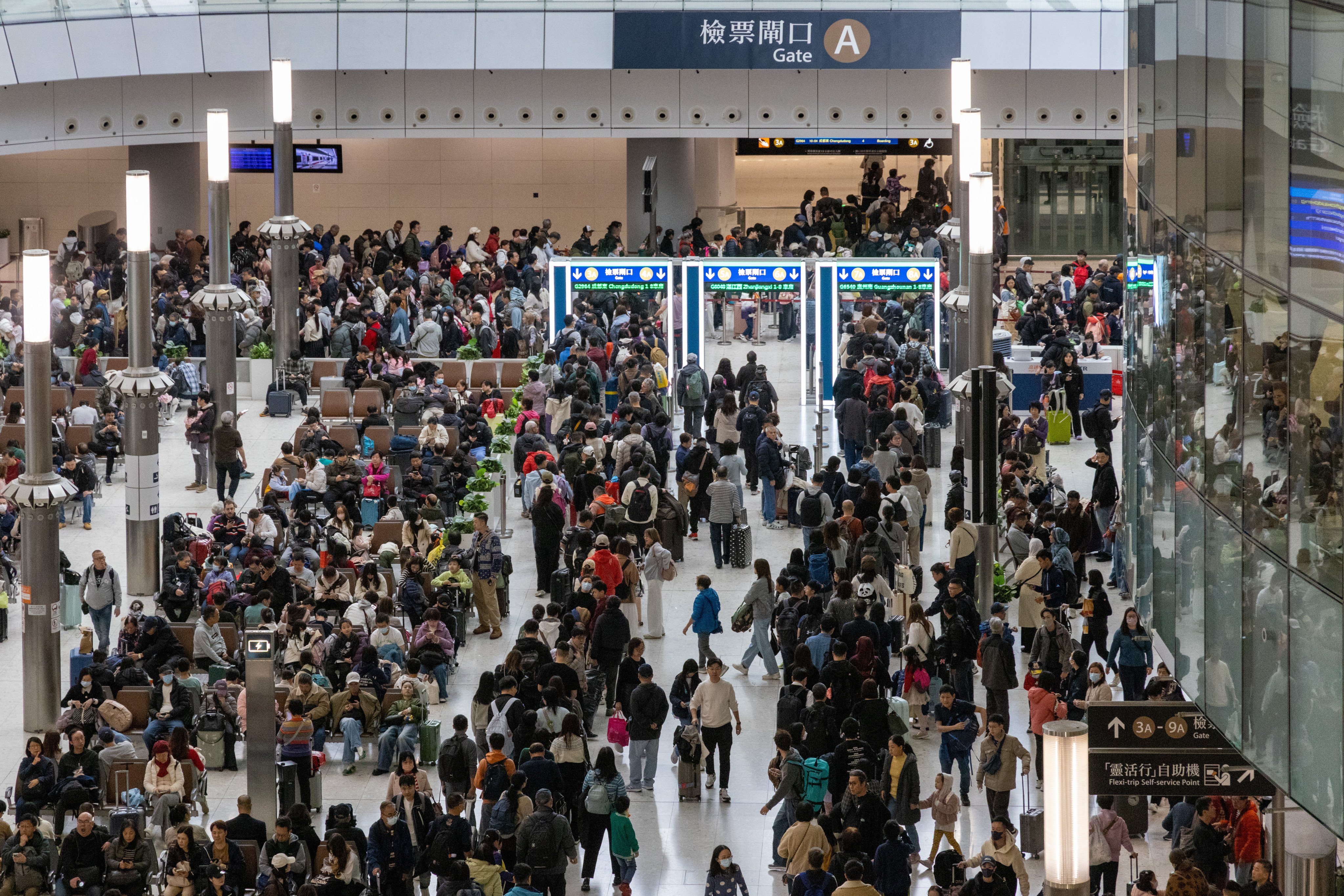 Hong Kong’s high-speed rail hit a record with 30 million trips last year. Photo: Dickson Lee