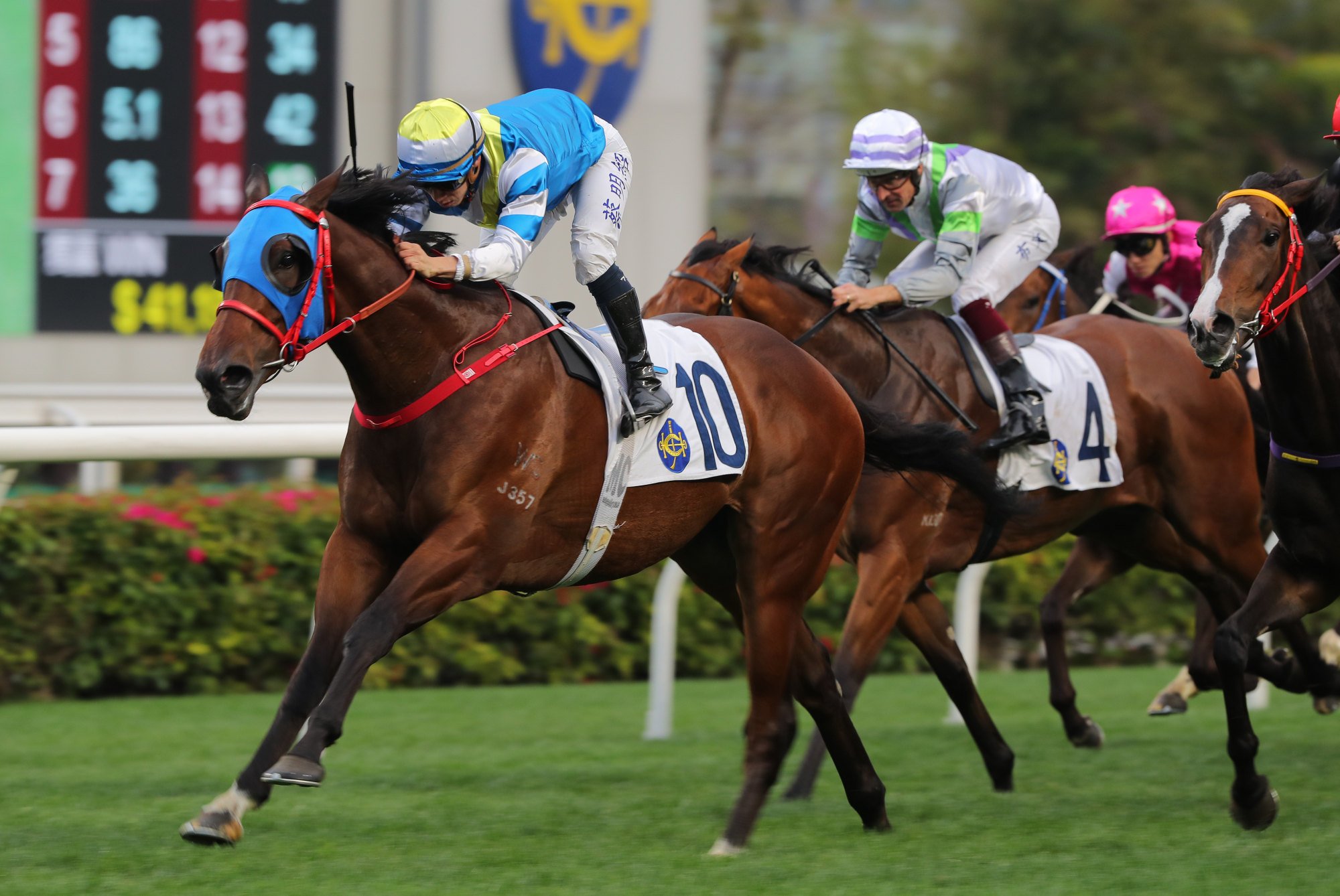 Patch Of Cosmo wins at Sha Tin last March.