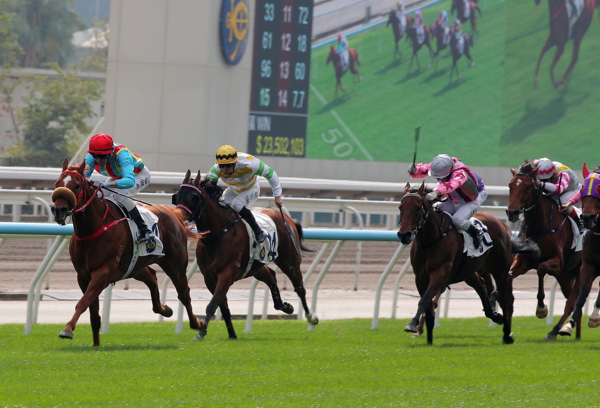 Aurio cruises to victory under James Orman.