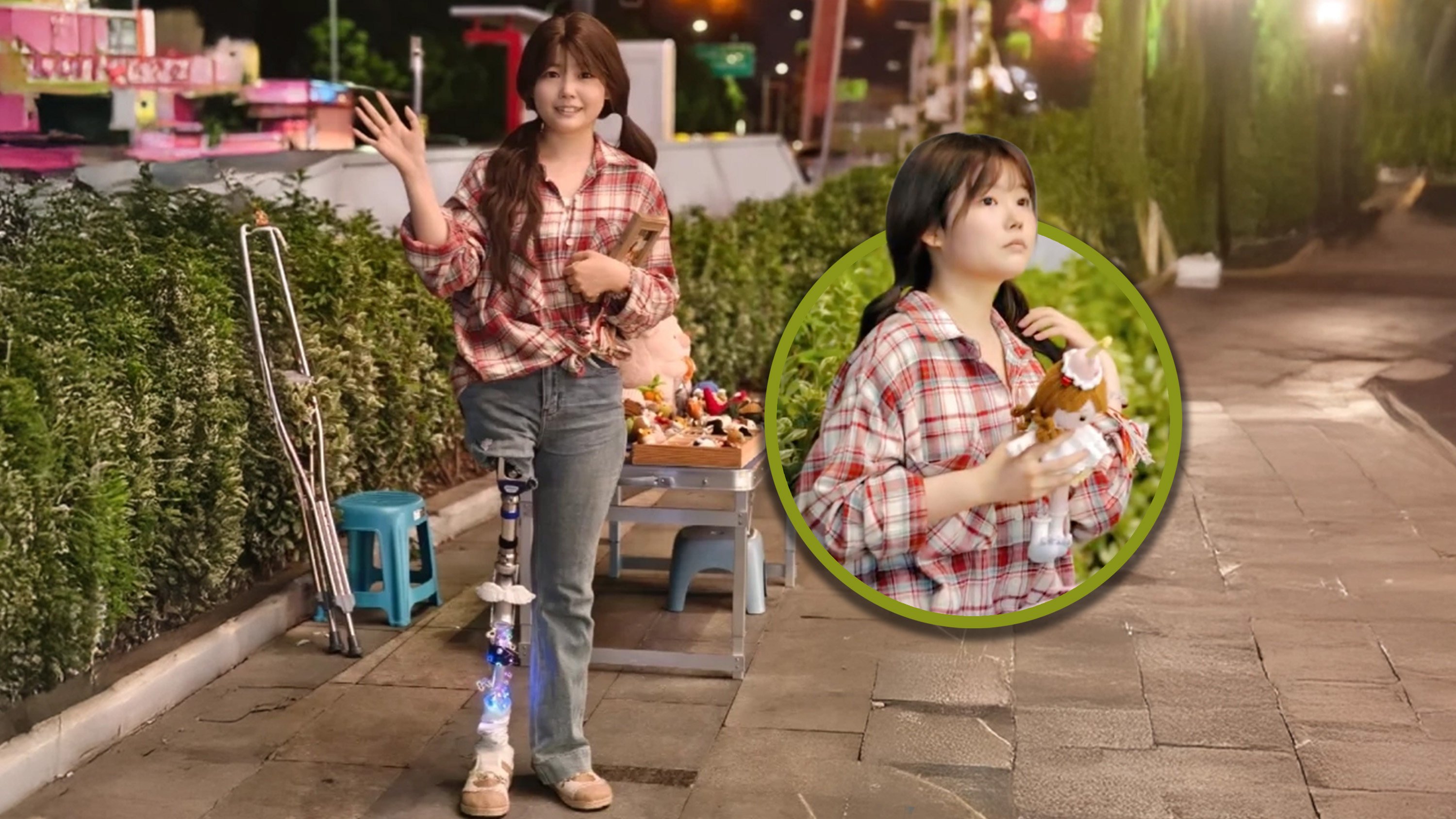 A 23-year-old Chinese woman with bone cancer shared her heartbreak over losing contact with her parents after her diagnosis. Photo: SCMP composite/RedNote