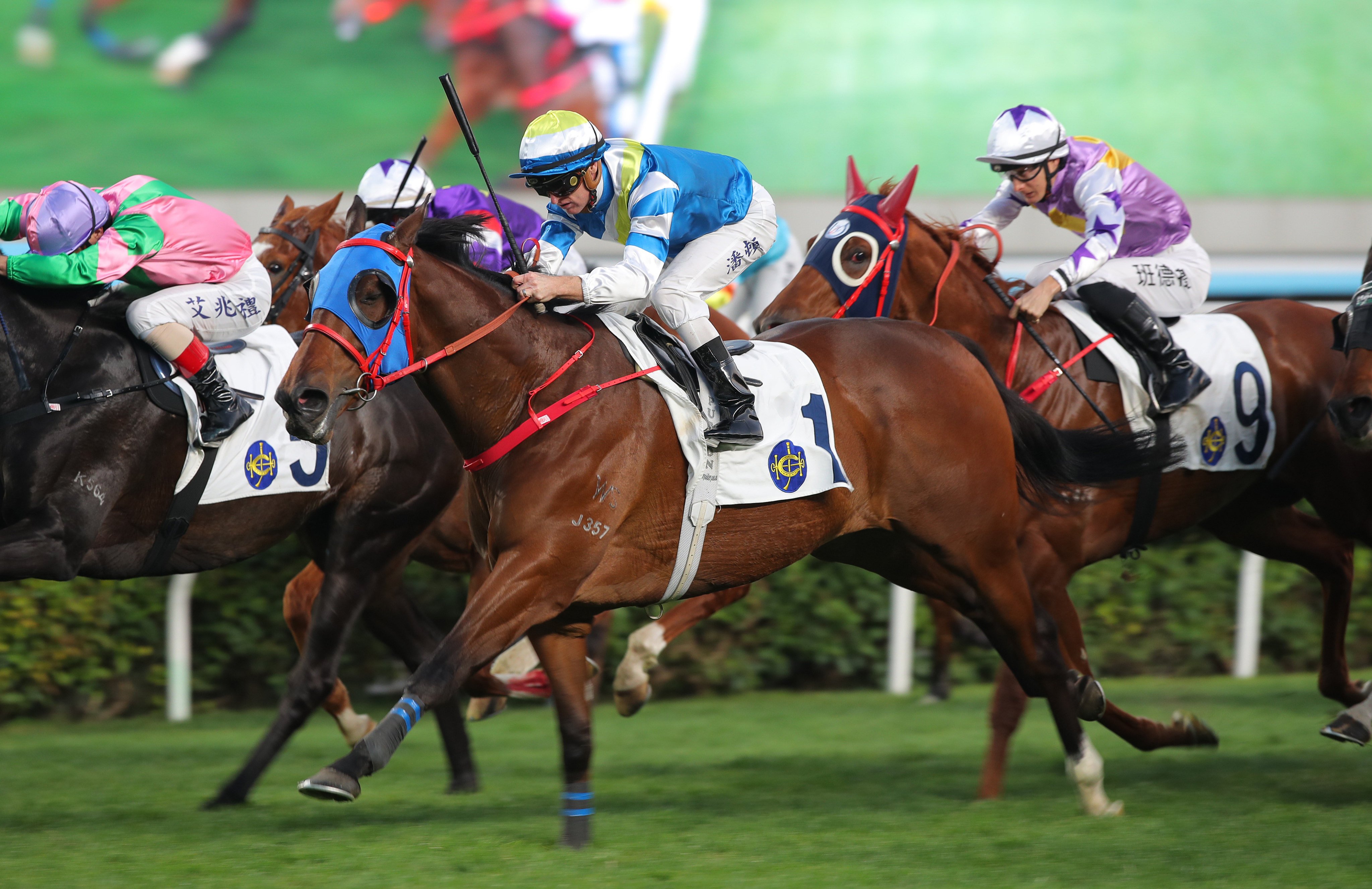 Patch Of Cosmo shines at Sha Tin. Photos: Kenneth Chan