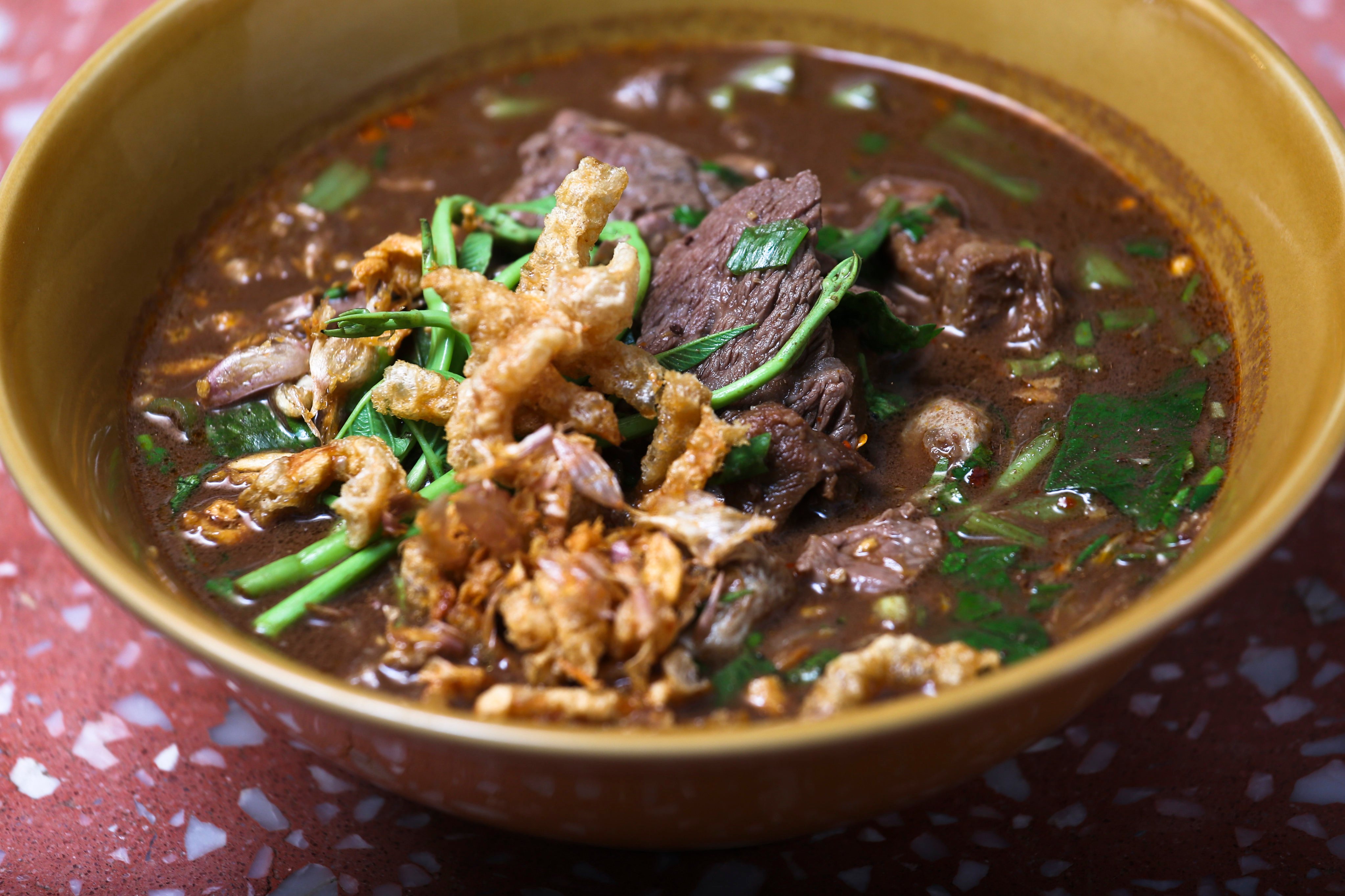 A bowl of wagyu beef boat noodles from Samsen in Wanchai, Hong Kong. The Thai noodle bar opened its first branch, in Wan Chai, in 2016, and has since opened two more. As the 2016 nostalgic social media trend gains steam, we look back at the best of Hong Kong’s dining openings that year. Photo: K.Y. Cheng