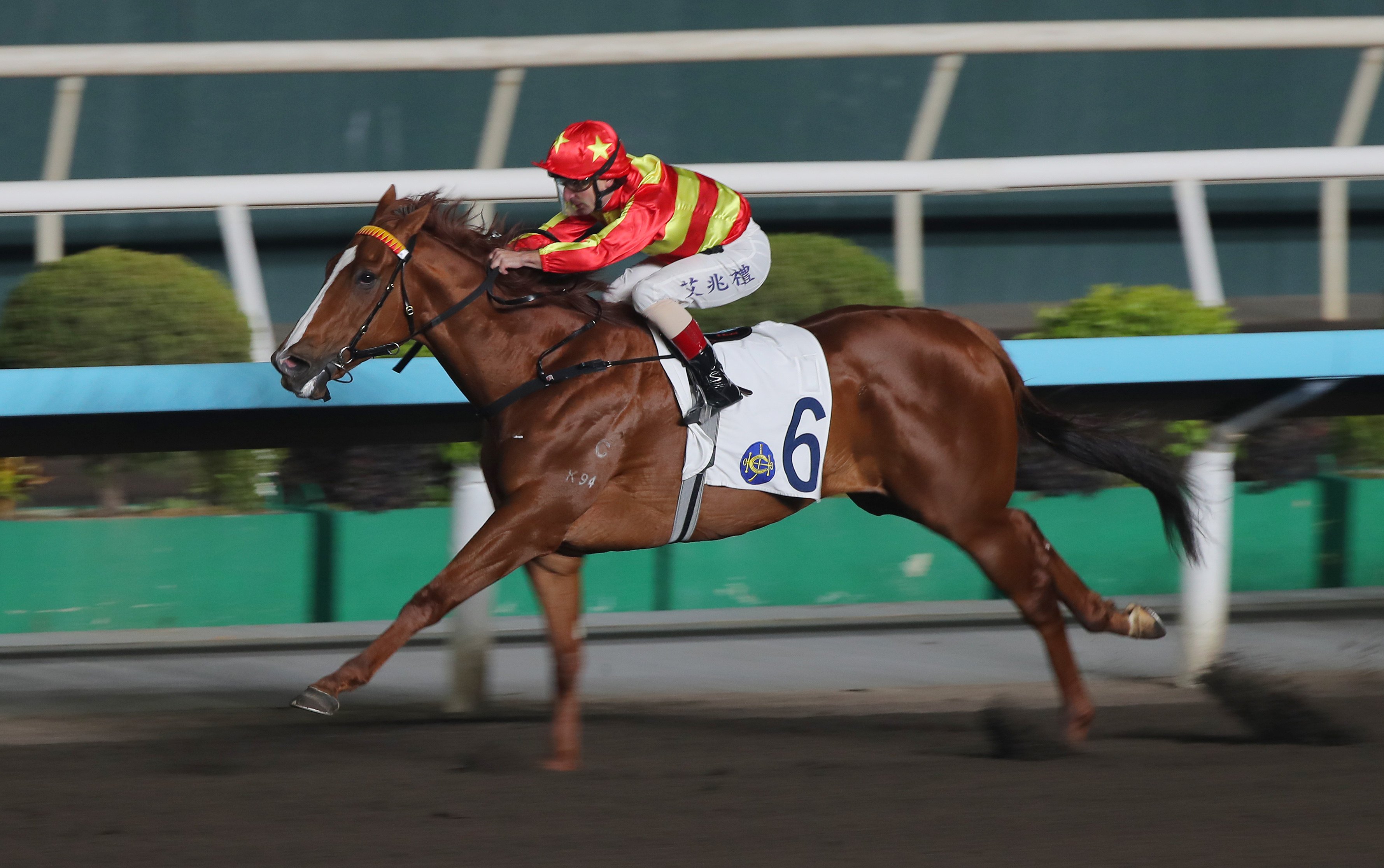 New Forest and Andrea Atzeni win at Sha Tin. Photos: Kenneth Chan