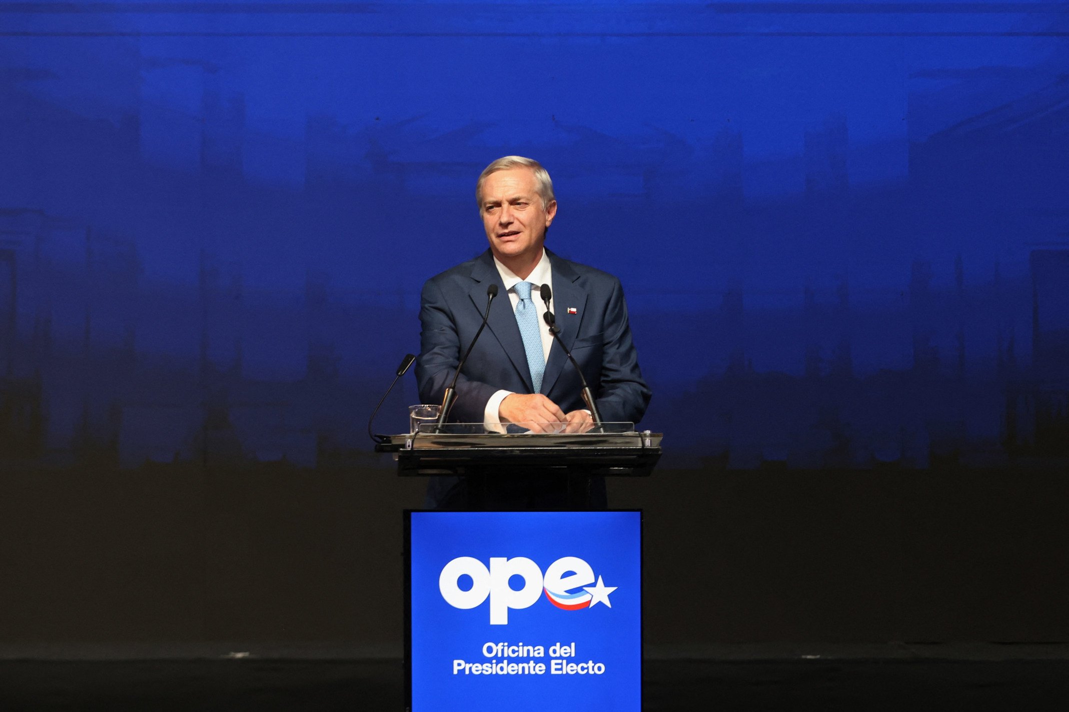 Chile’s president-elect Jose Antonio Kast. Photo: AFP