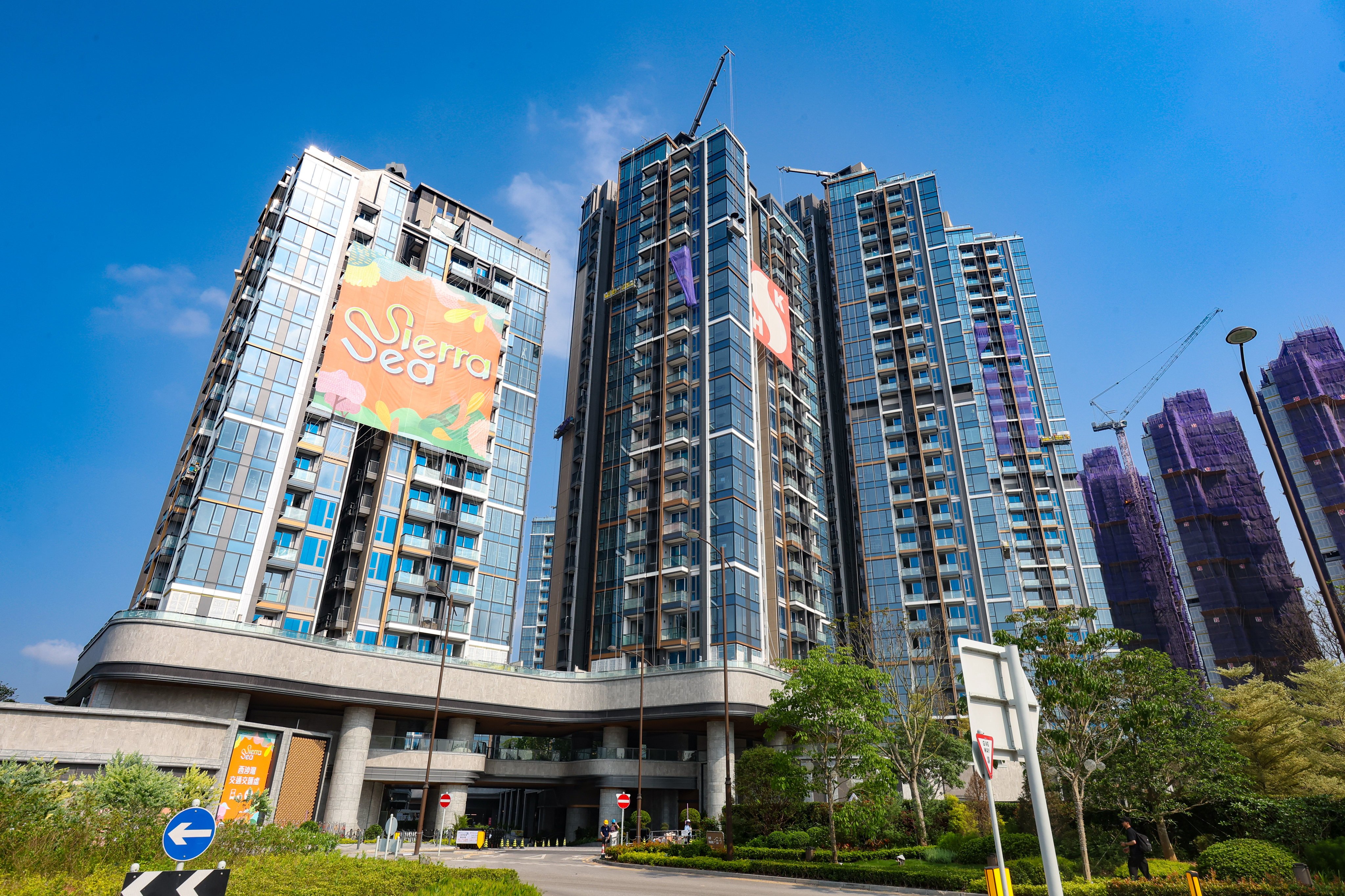 A view of Sun Hung Kai Properties’ residential development Sierra Sea in the New Territories. Photo:  Edmond So