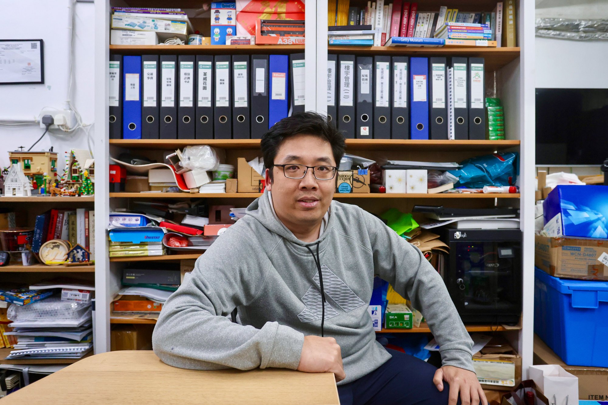 Chiu Yan-loy is the founder of the Property Owners’ Anti-Bid Rigging Alliance. Photo: Jonathan Wong