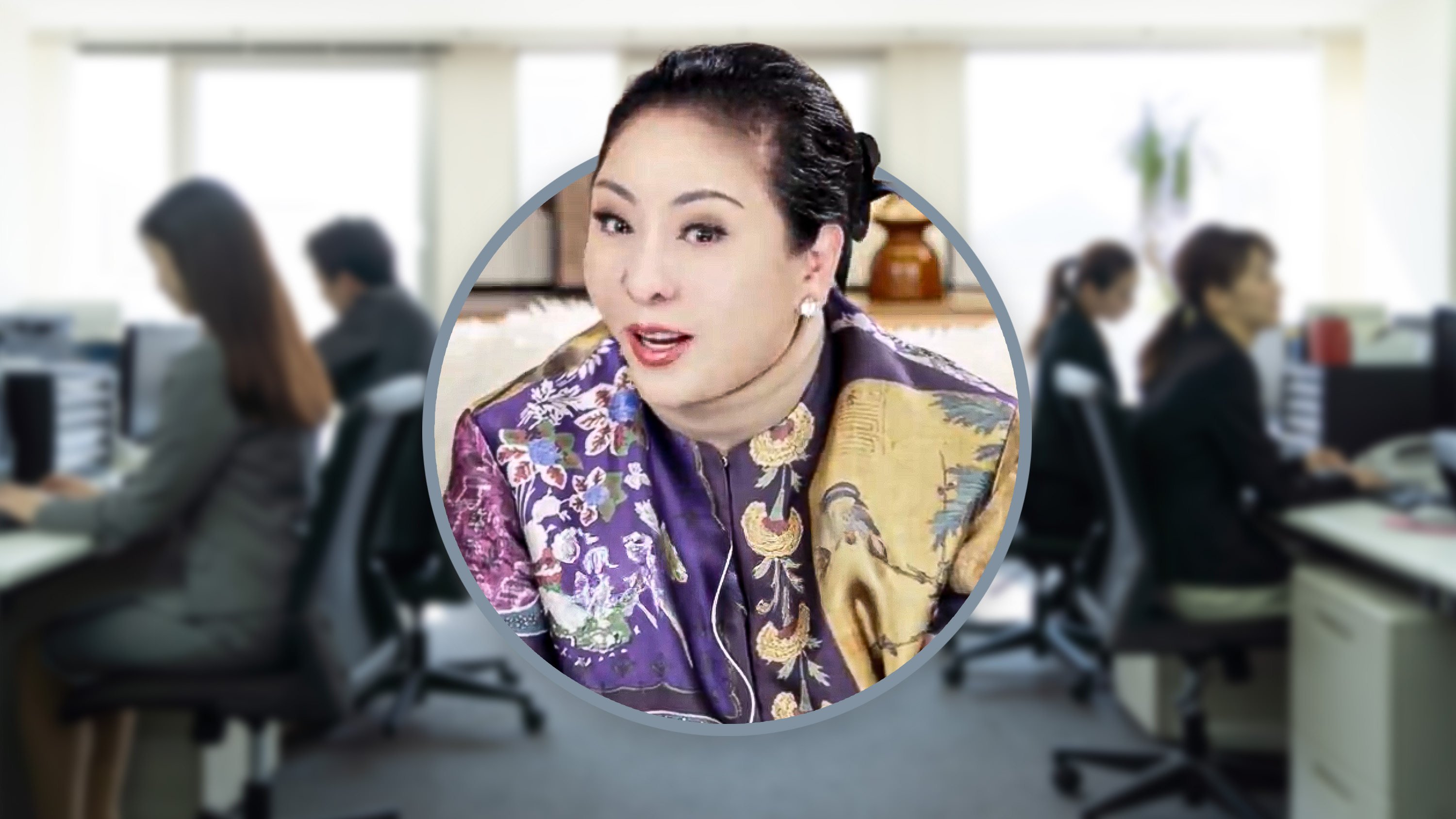 Hong Kong film producer Tiffany Chen is stirring controversy by urging young Chinese to avoid rushing into retirement. Photo: SCMP composite/Shutterstock/Douyin