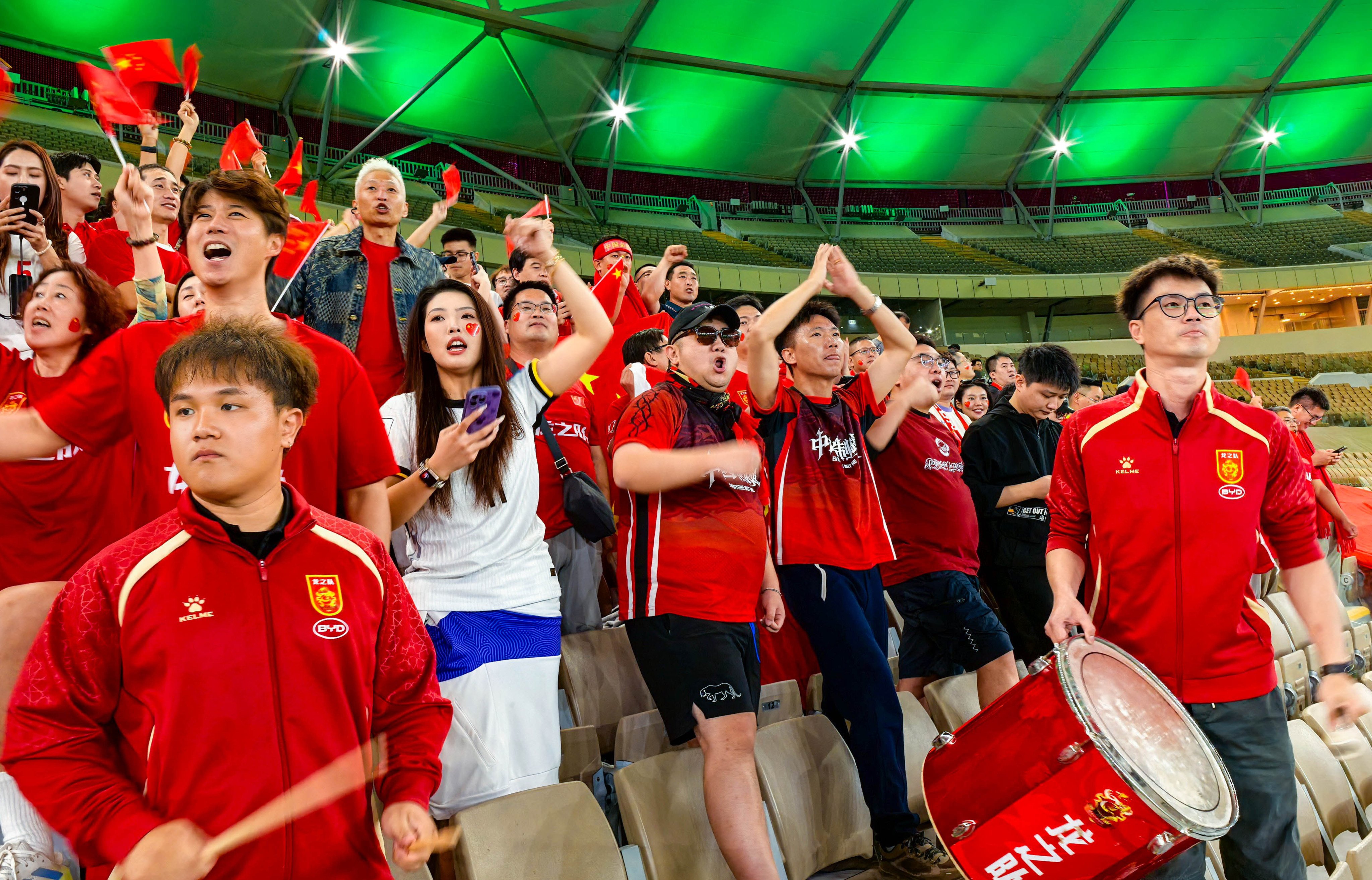 Chinese football fans are expected to arrive in Saudi Arabia in large numbers to cheer on the under-23 team. Photo: handout