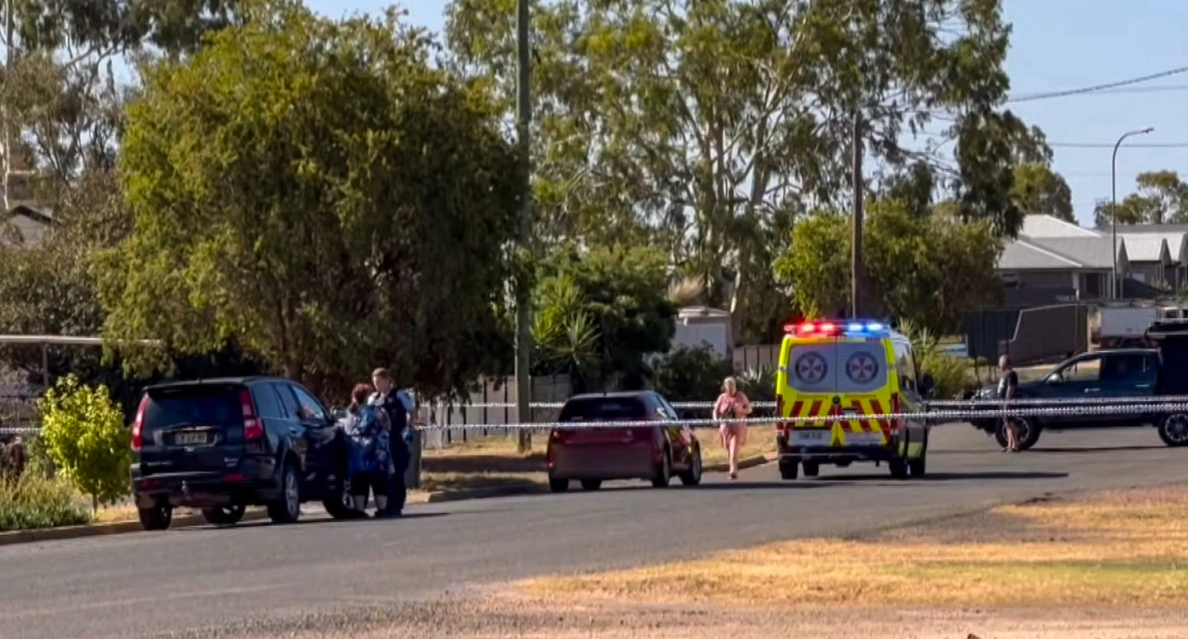 Emergency services were called to a Lake Cargelligo address, a town of about 1,500, after reports of a shooting, police said. Photo: ABC News Australia