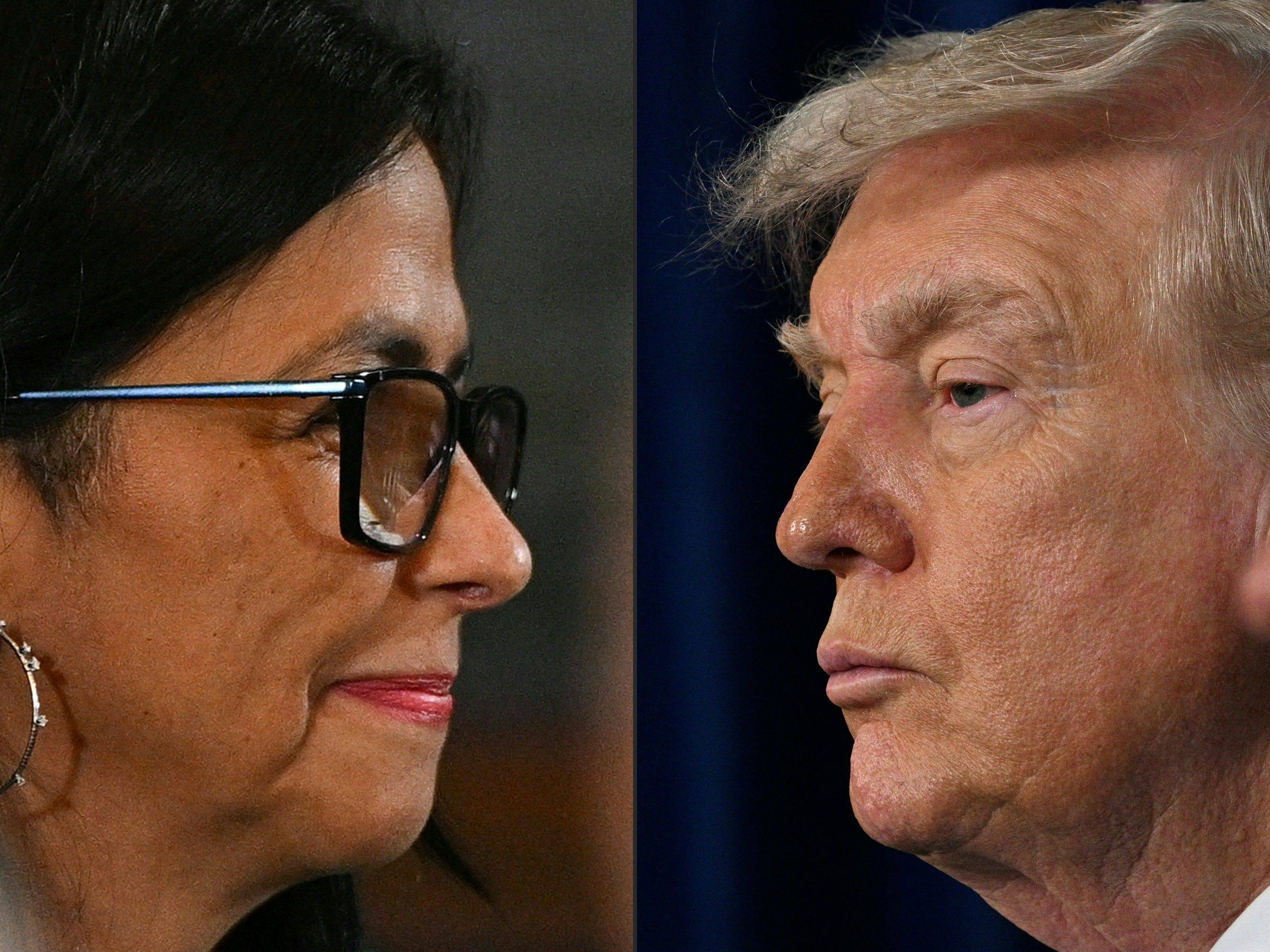 US President Donald Trump has so far appeared happy to allow Delcy Rodriguez and much of her government to remain in power. Photo: AFP