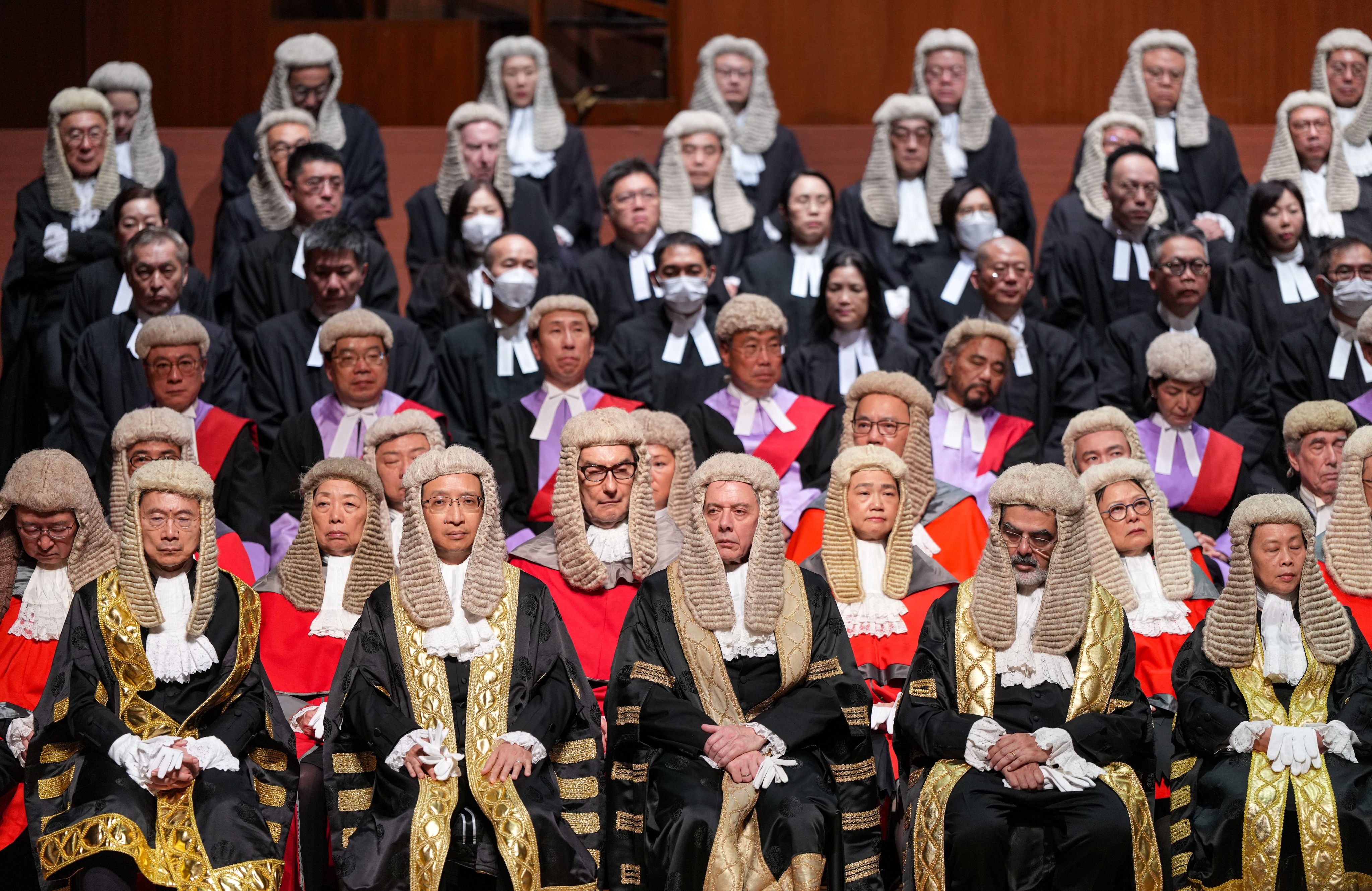 The ceremonial opening of the legal year 2026 is held at City Hall in Central on January 26. Photo: Sam Tsang