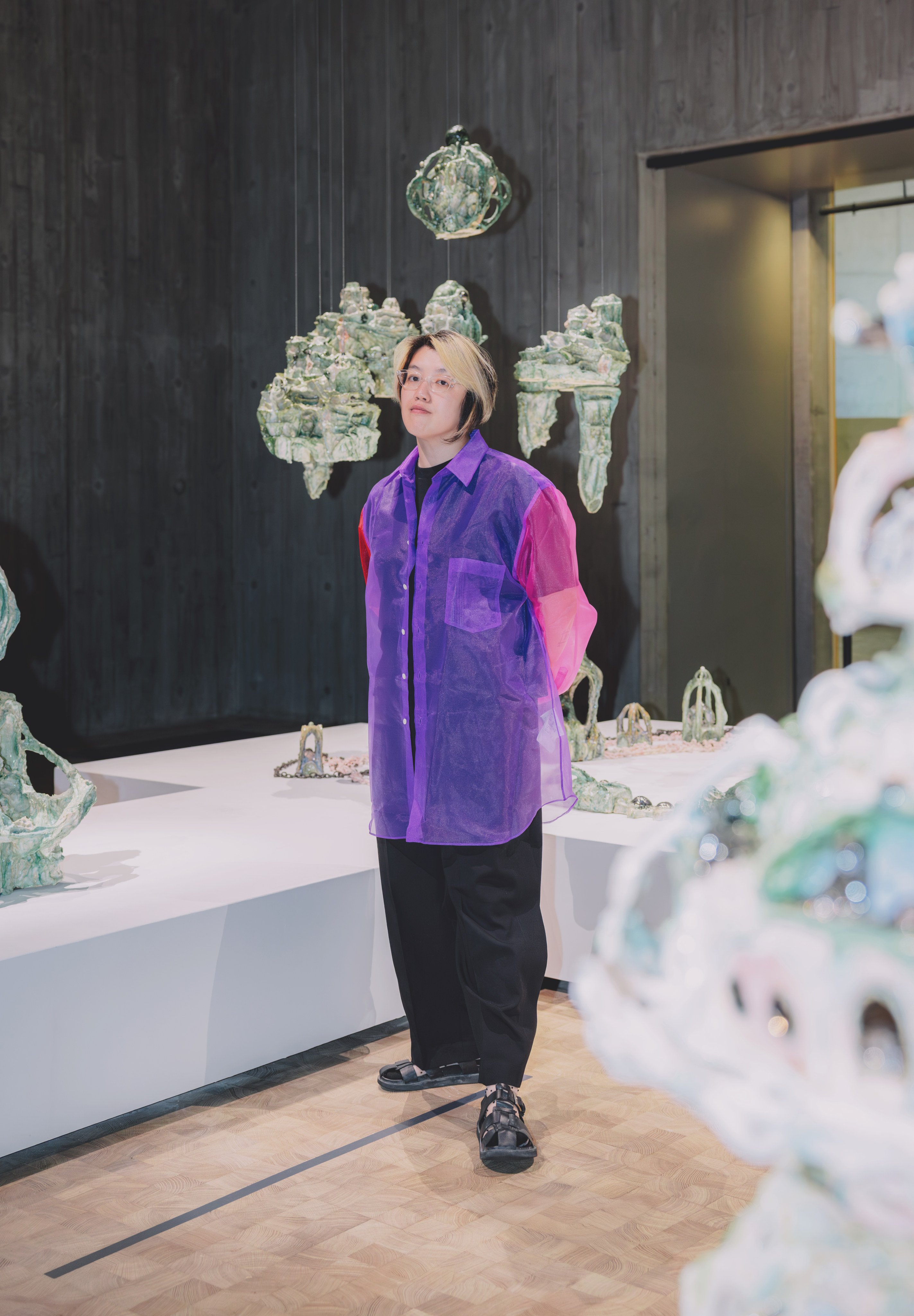 Heidi Lau at M+ in Hong Kong. Photo: Jocelyn Tam