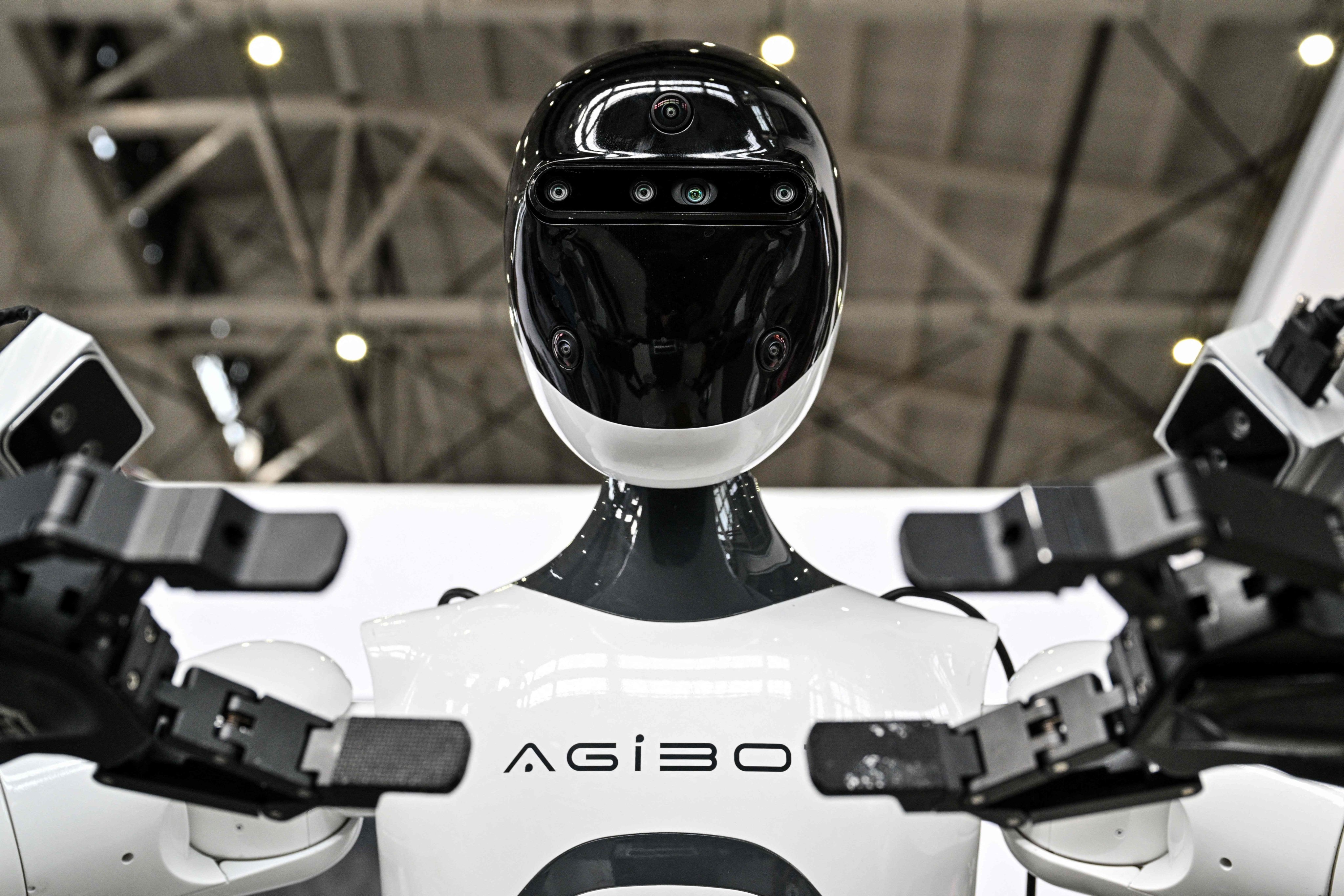 Eyou supplies domestic humanoid robot makers, including AgiBot. Photo: AFP