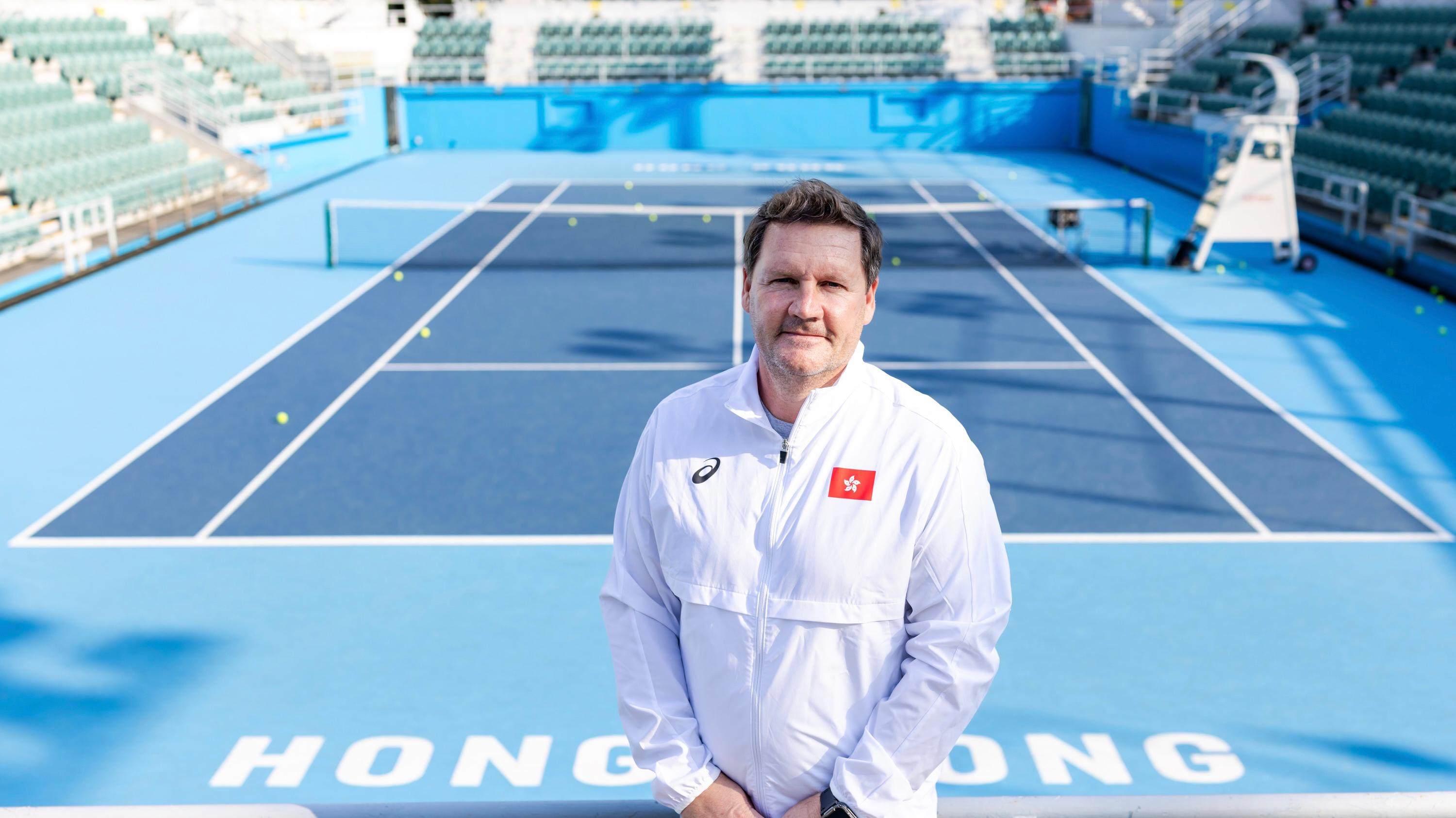 Steven Host reported to the HKCTA as the director of player development, and the HKSI as a head coach. Photo: HKCTA
