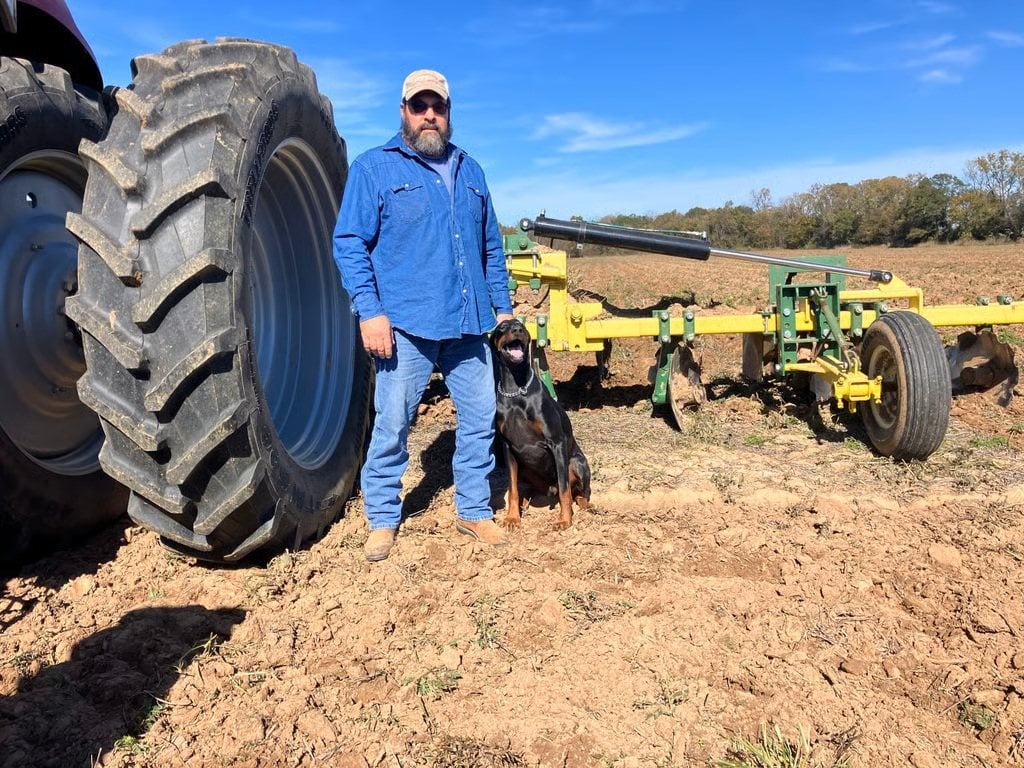 Arkansas soybean farmer Randall Shelby says renewed US-China tensions risk pushing already struggling growers deeper into the red. Photo: Randall Shelby