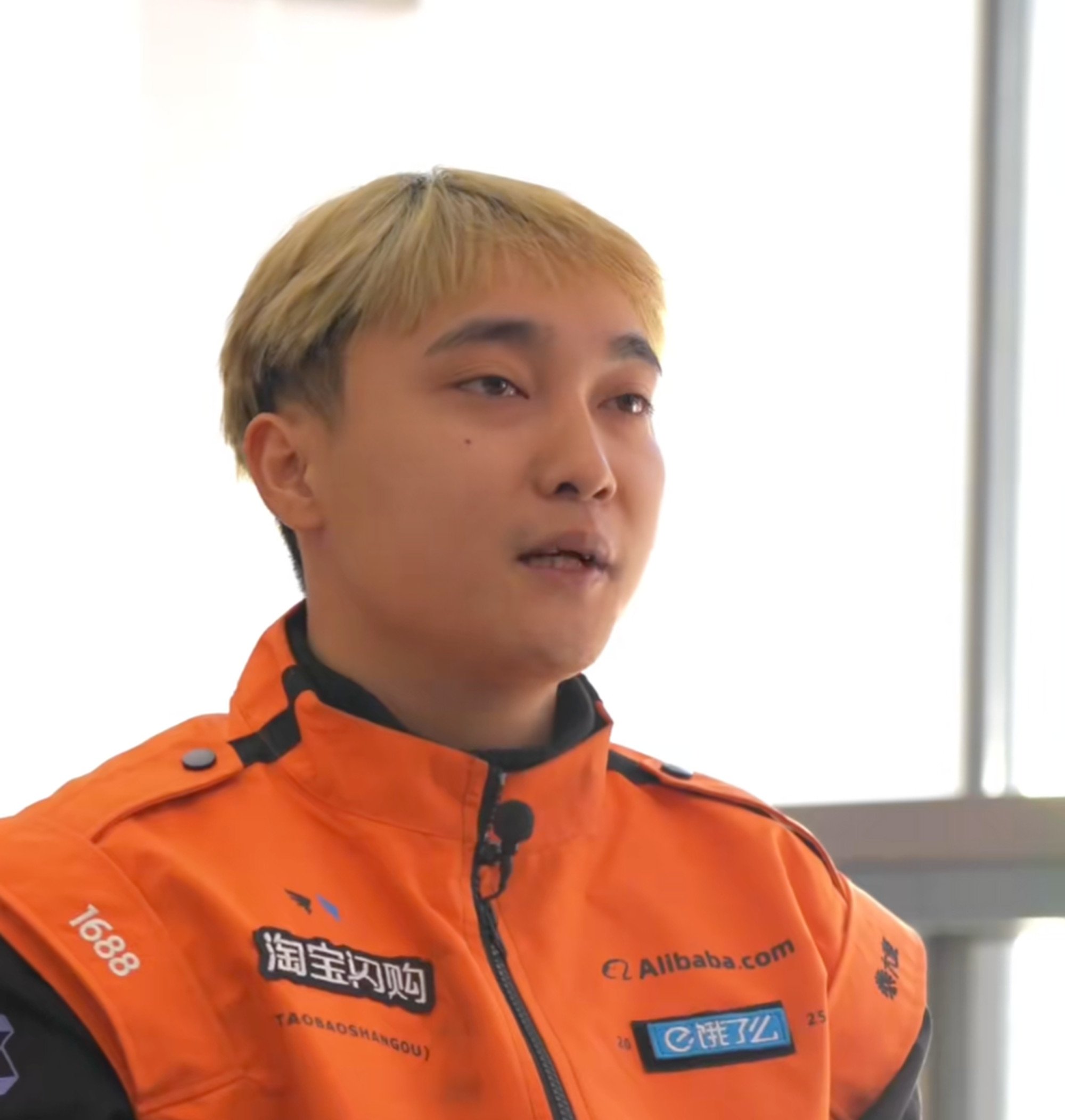 Huang Kaihong, above, is the only delivery rider in the remote Tibetan town of Motuo. Photo: Douyin