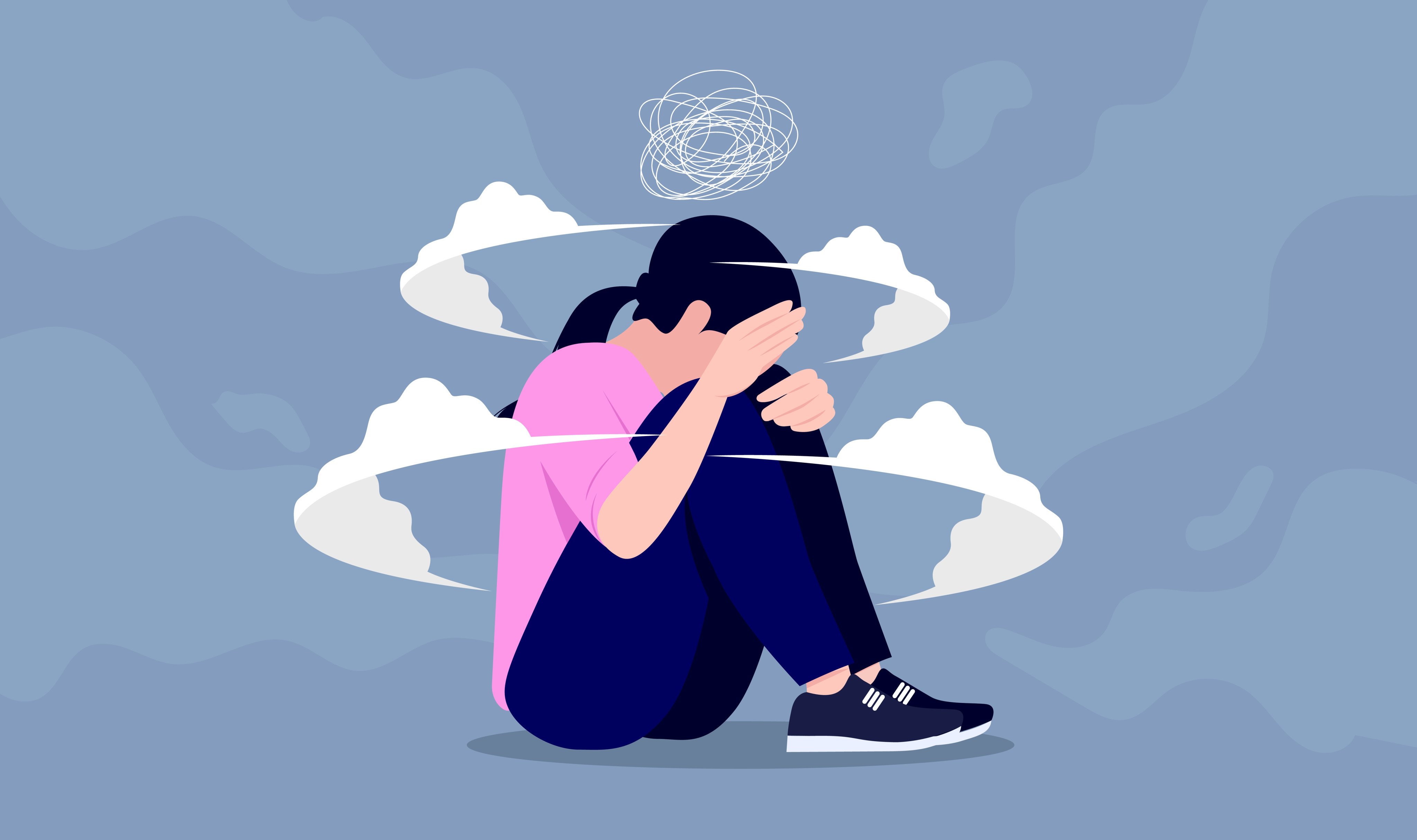 Some anxiety is normal, but you don’t have to let it take over your life. Photo: Shutterstock